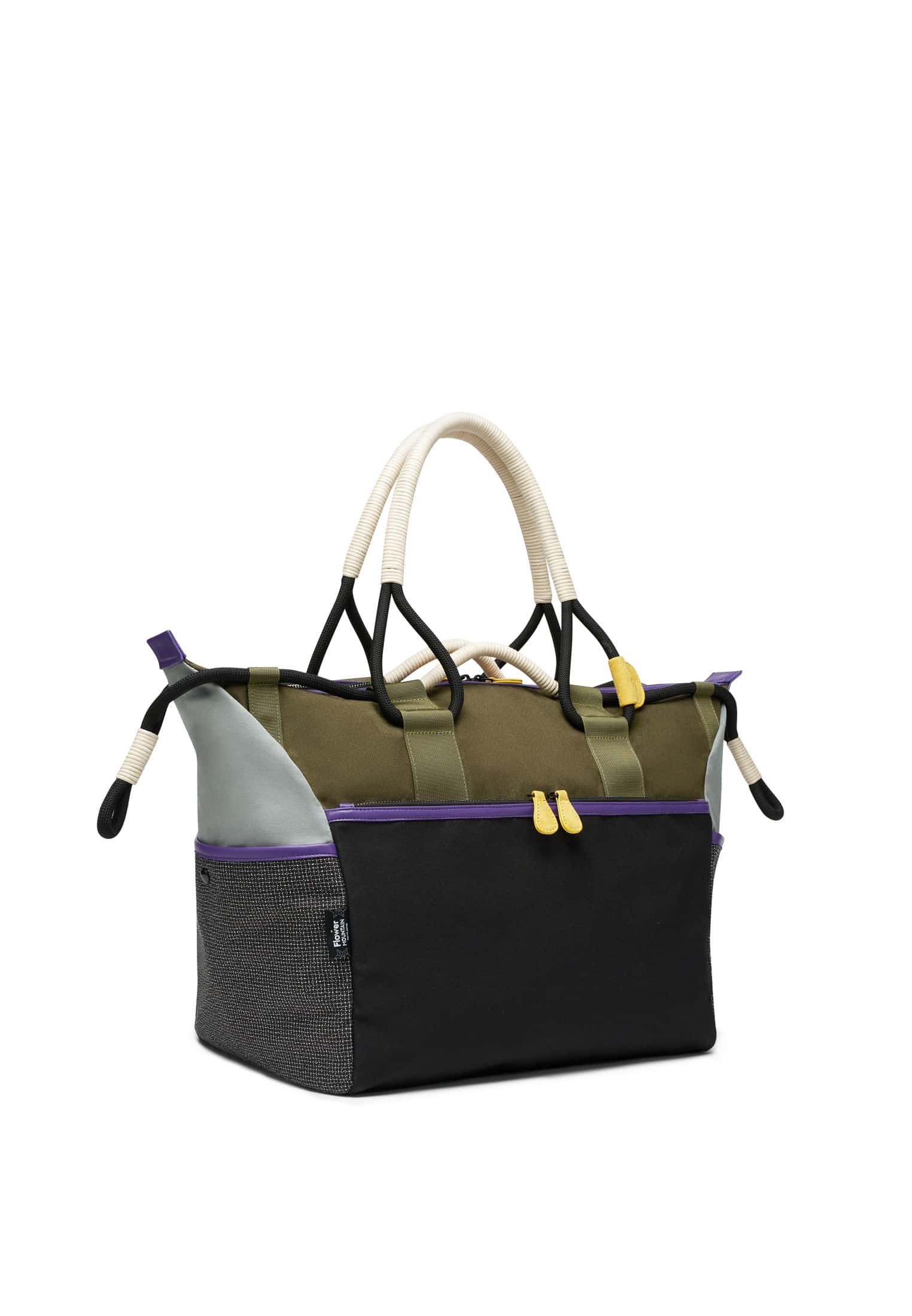 WEEKEND BAG - Handbag - Grey-Green