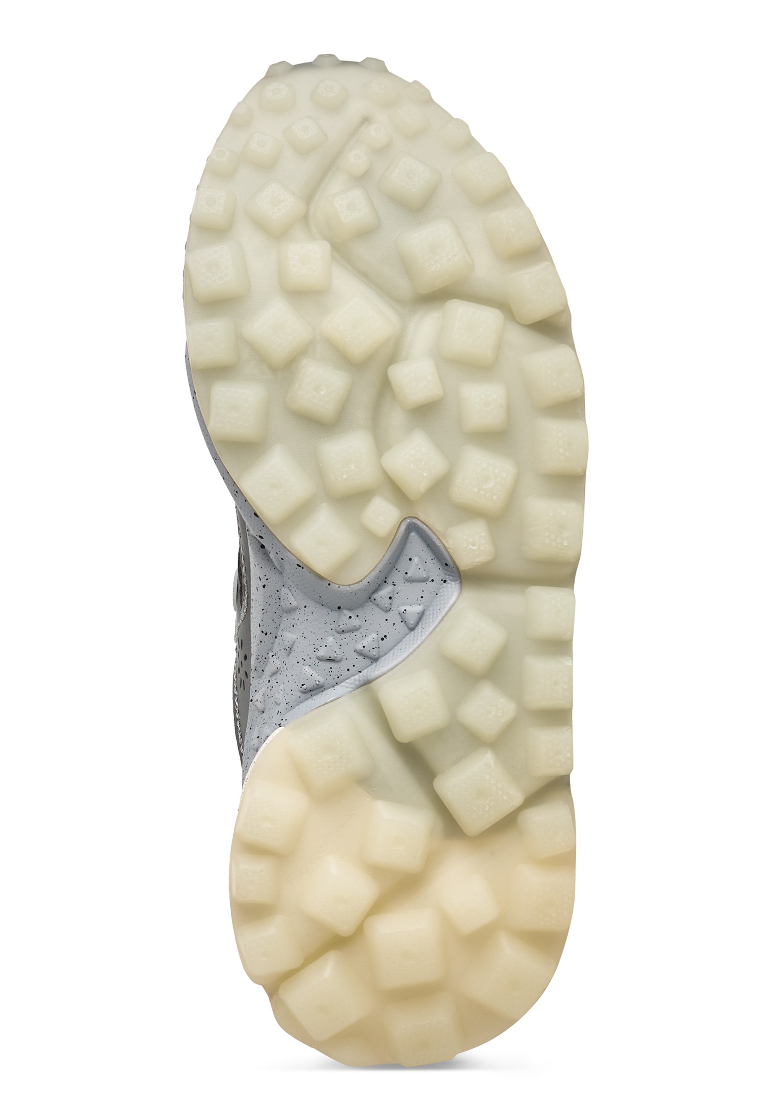 KOTETSU UNI KISH - Suede sneakers - Charcoal grey-White