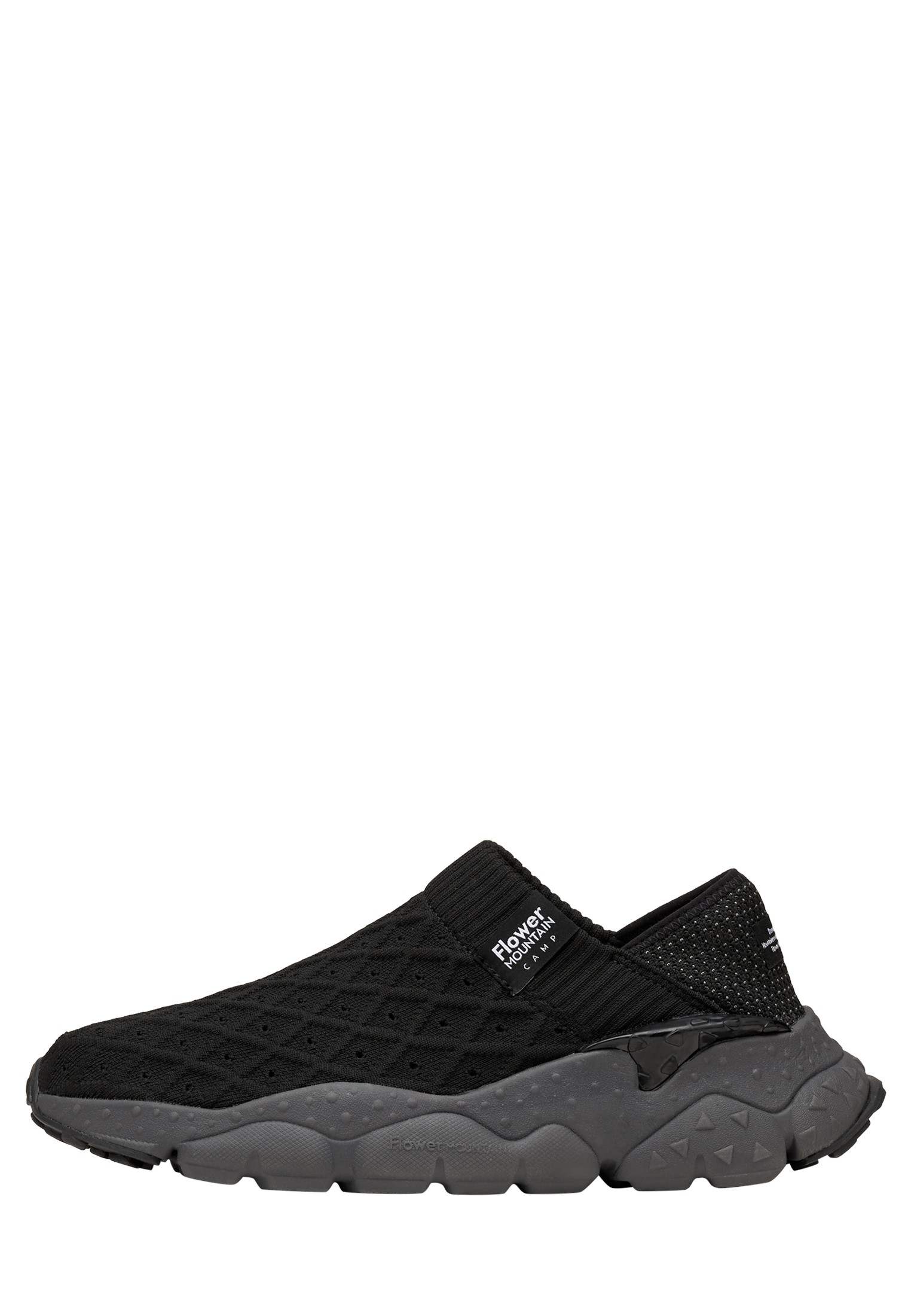 CAMP MAN - Technical fabric sneakers - Black