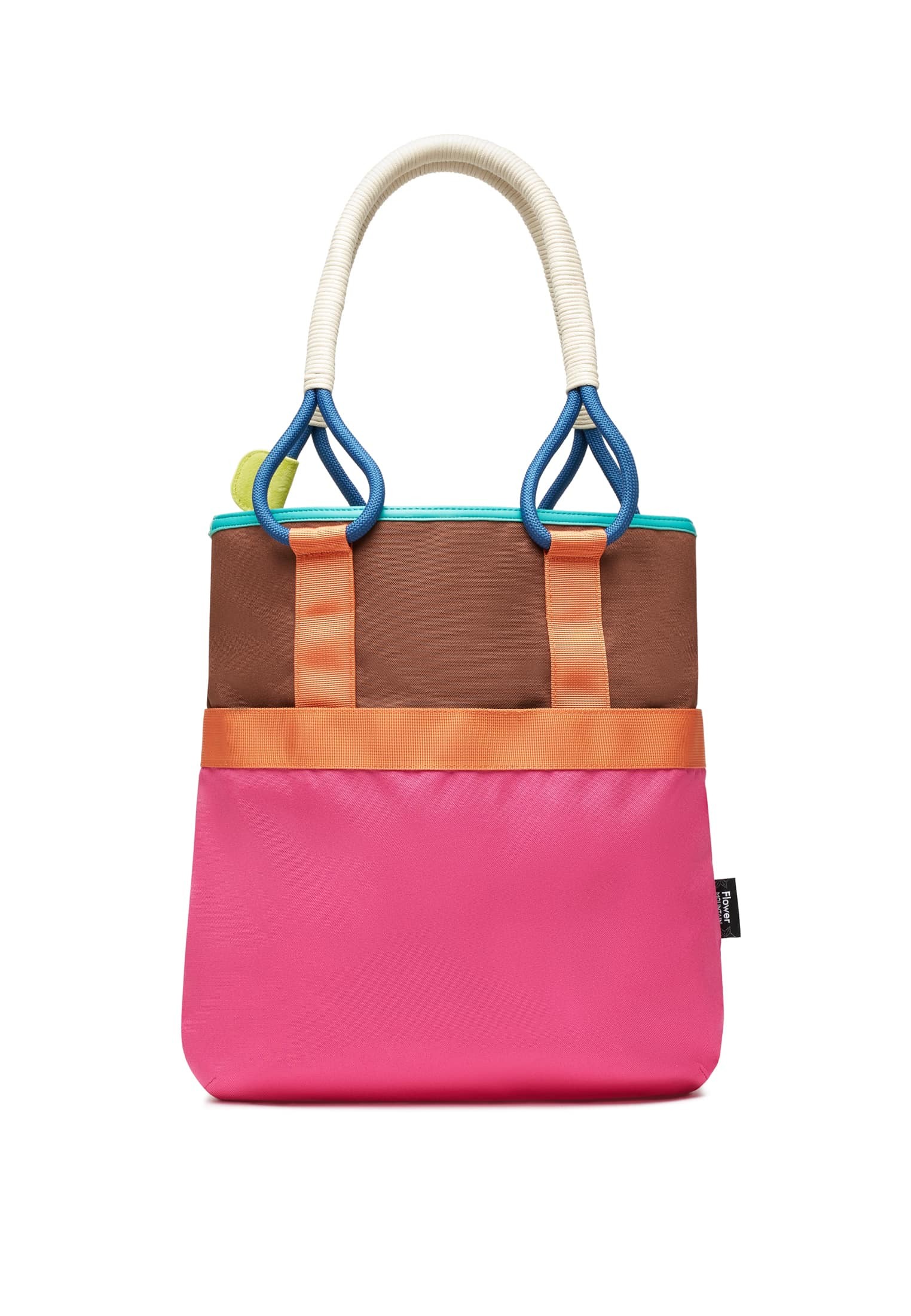 TOTE BAG - Tote bag - Fuchsia-Brown