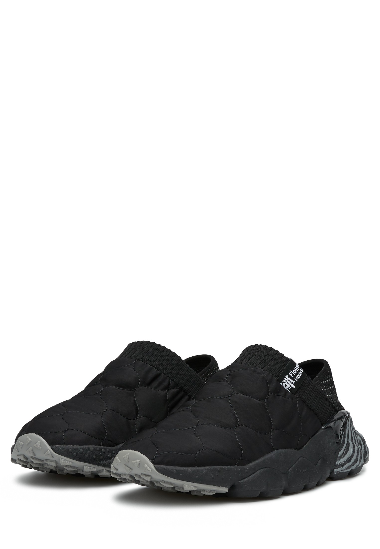 CAMP UNI - Fabric sneakers - Black
