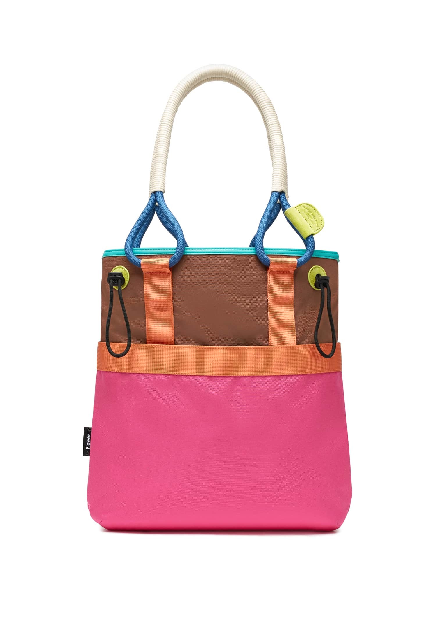 TOTE BAG - Tote bag - Fuchsia-Brown