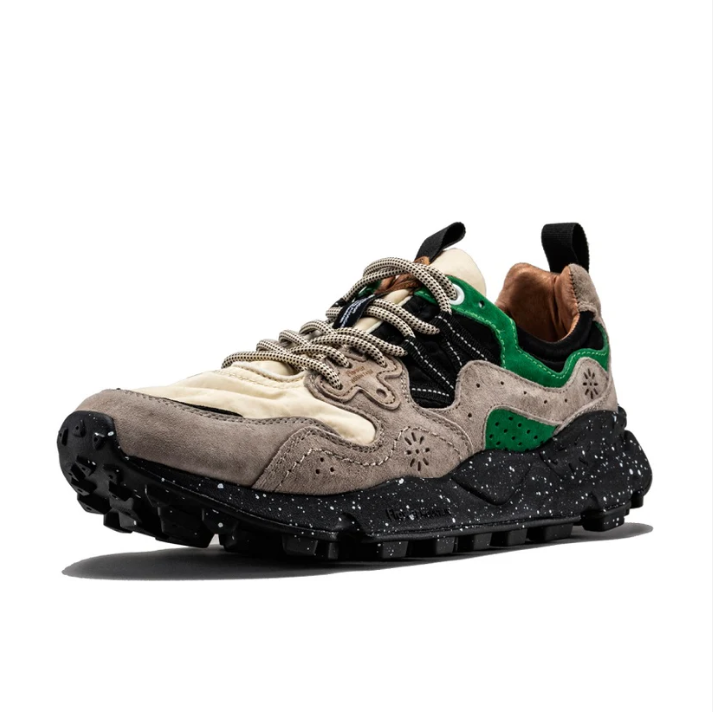 YAMANO3 Beige/Green