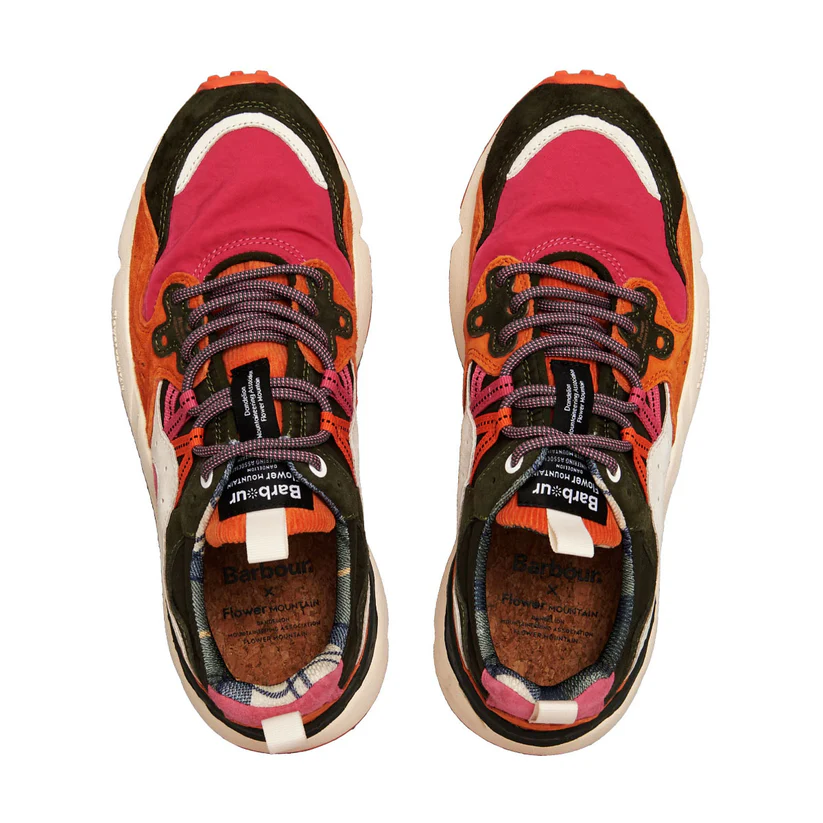 Barbour×Flower MOUNTAIN      YAMANO3 Uni Trainers
