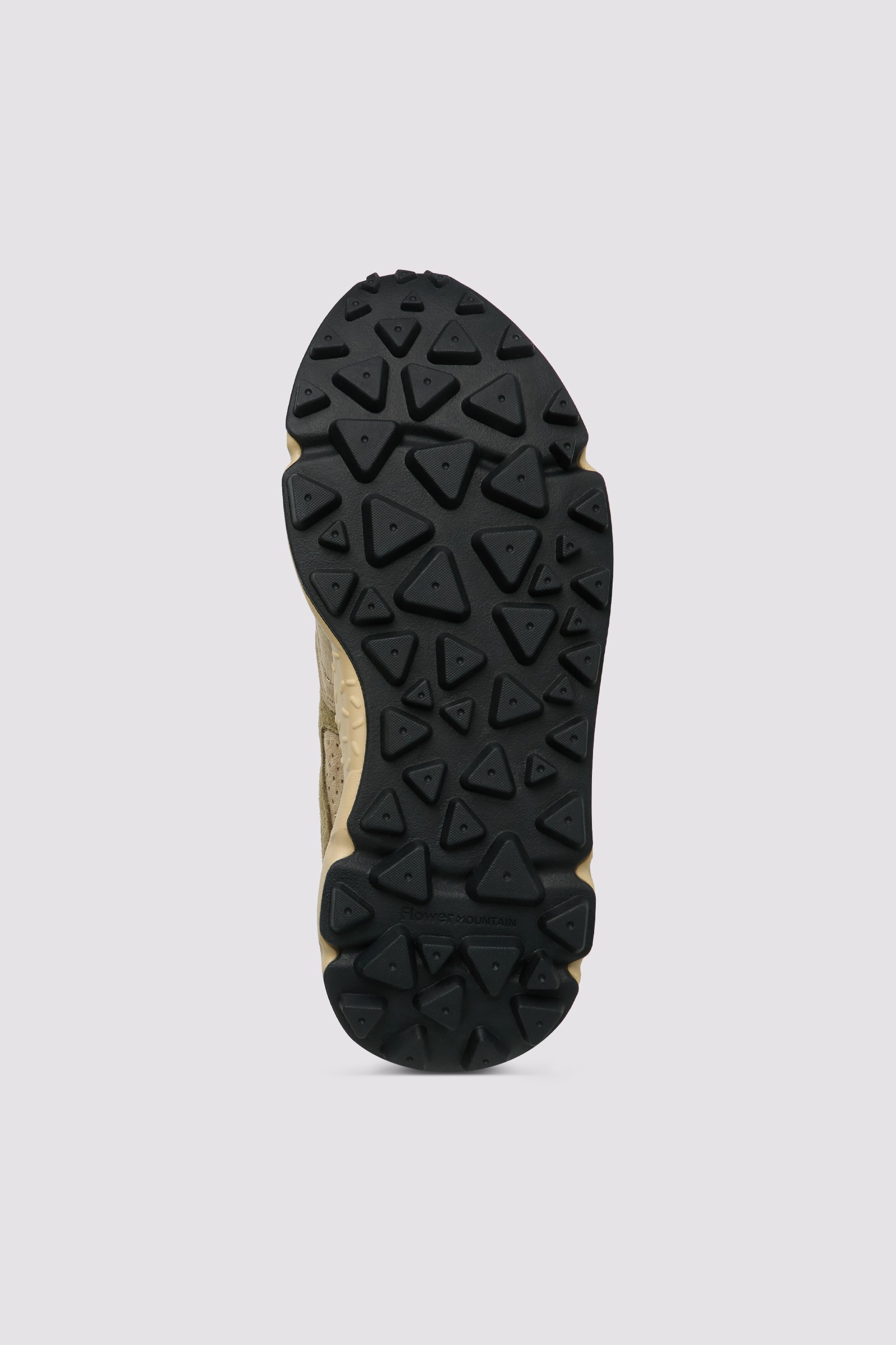 YAMANO 3 UNI - Suede and technical fabric sneakers - Grey-Brown