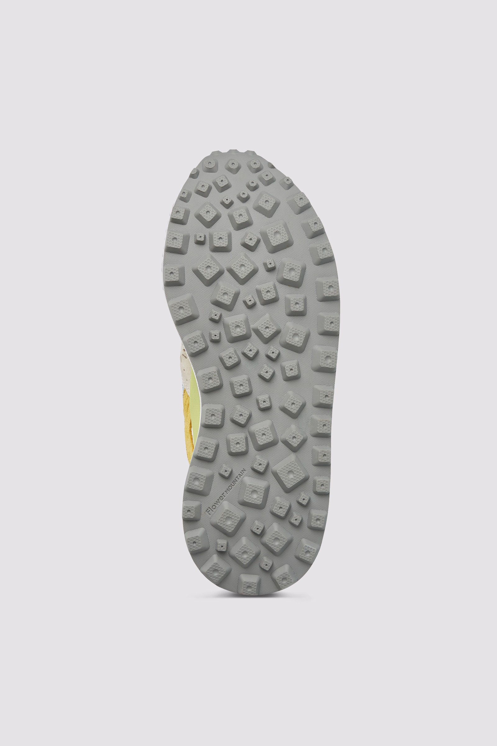 WASHI WOMAN - Suede and technical fabric sneakers - White-Salmon