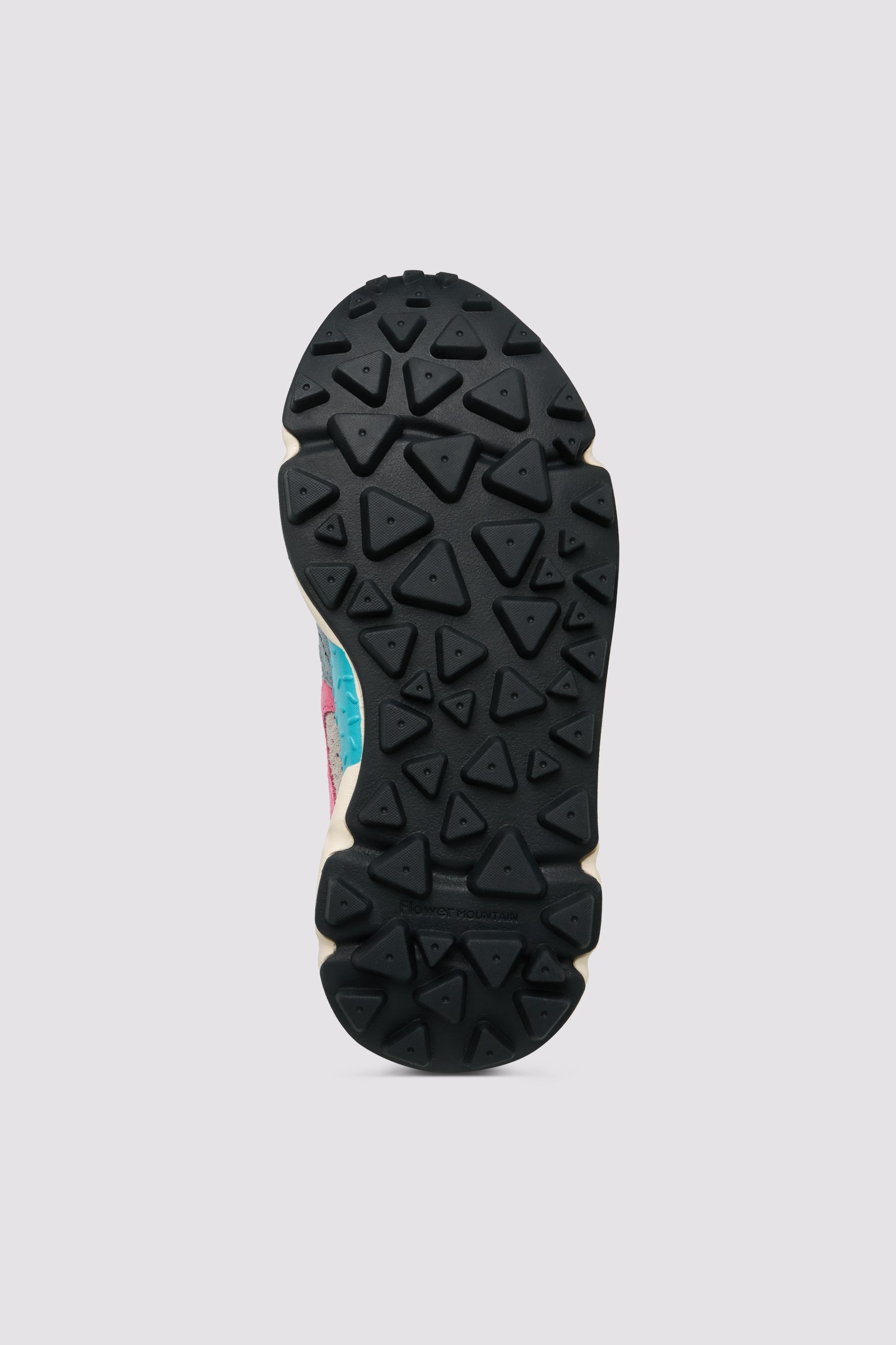 YAMANO 3 WOMAN - Suede and technical fabric sneakers - Pink-Grey