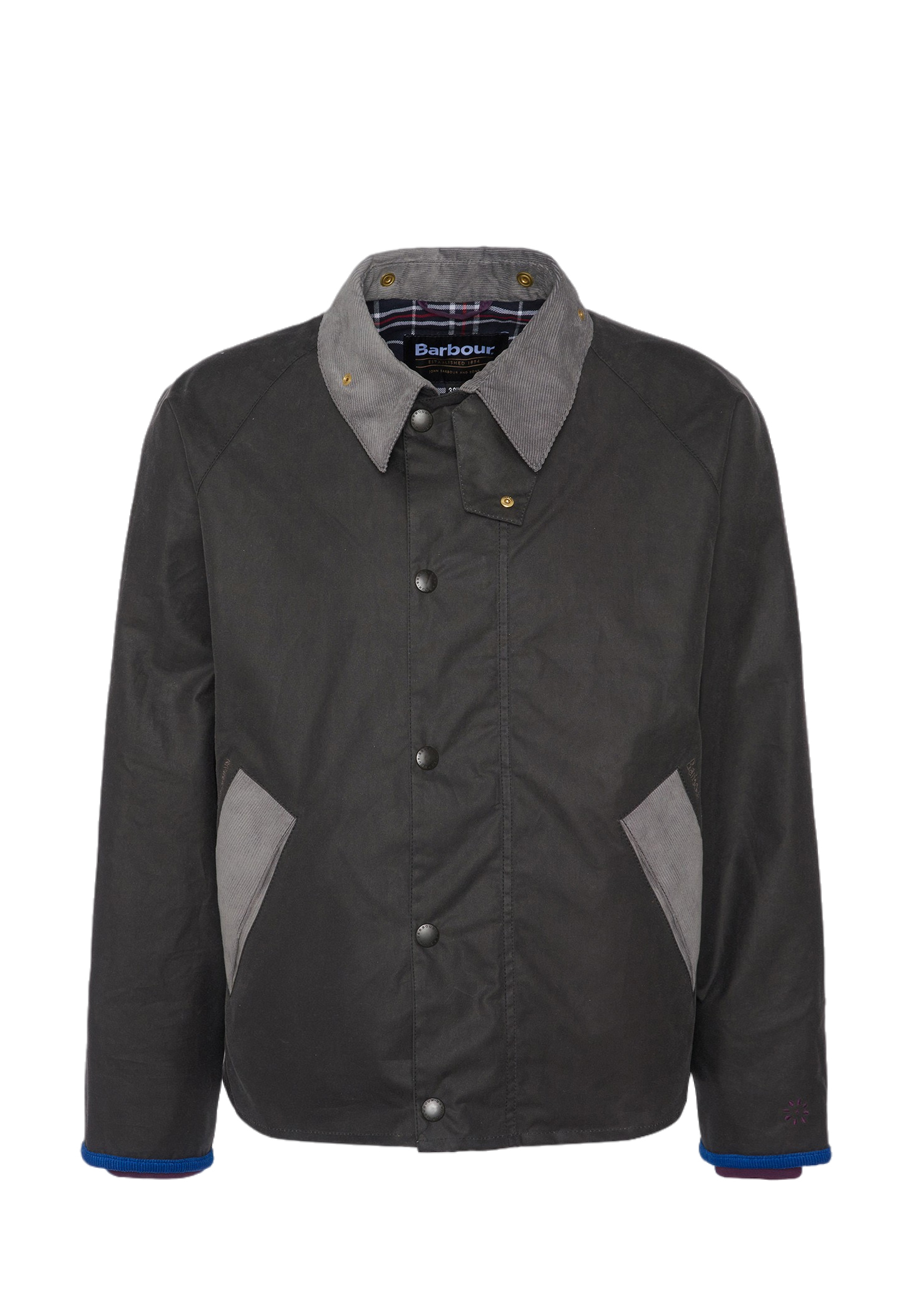 BARBOUR X FLOWER MOUNTAIN - Jacket - Dark grey