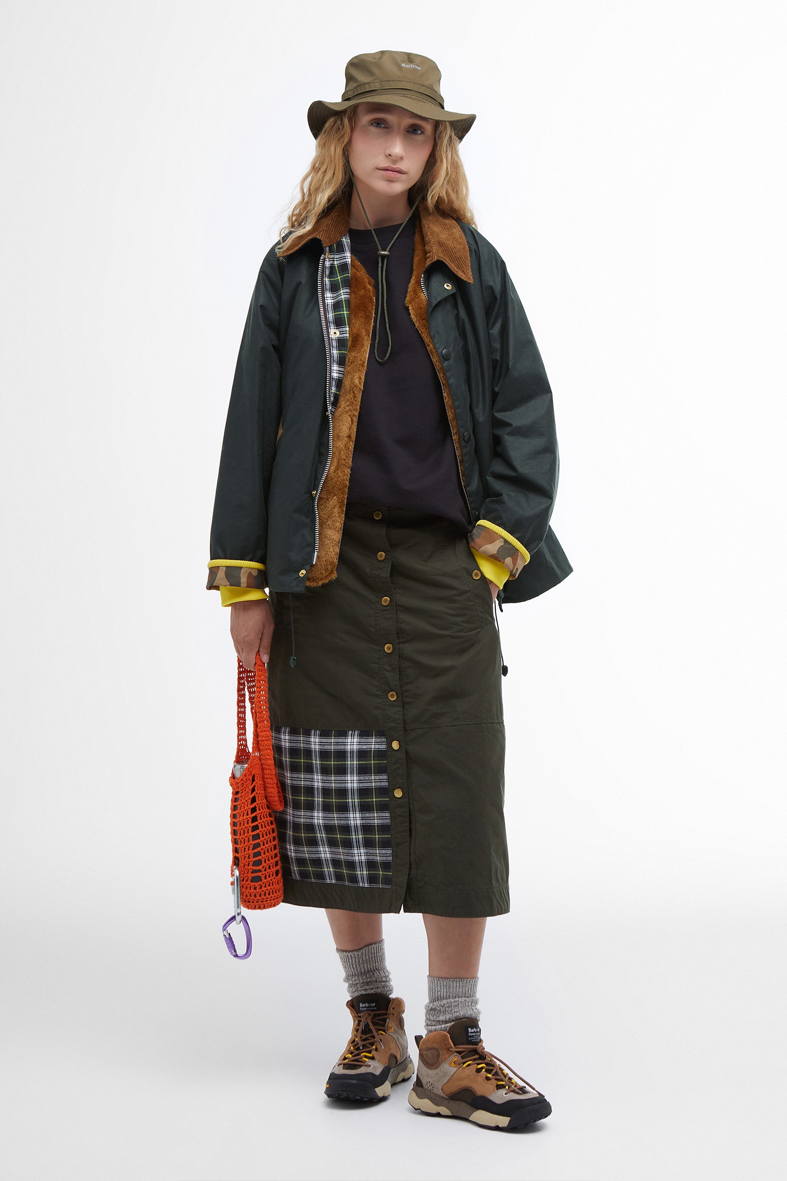 BARBOUR X FLOWER MOUNTAIN - Jacket - Yellow