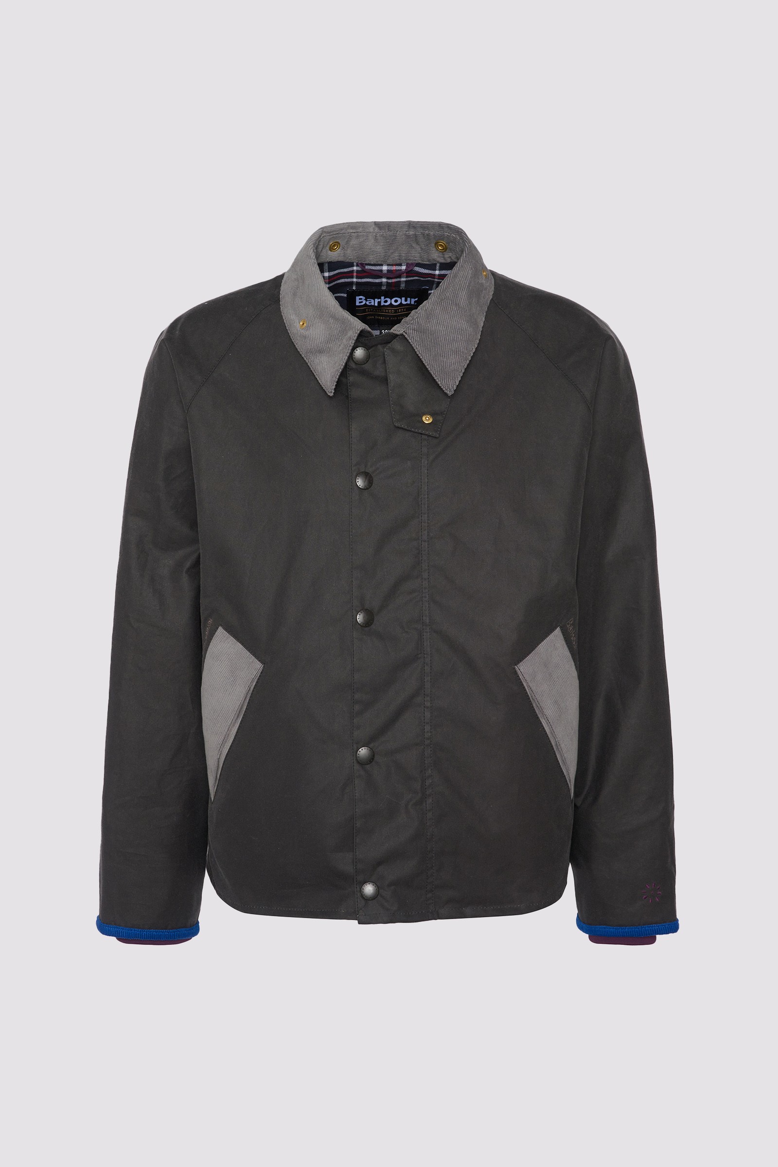 BARBOUR X FLOWER MOUNTAIN - Jacket - Dark grey