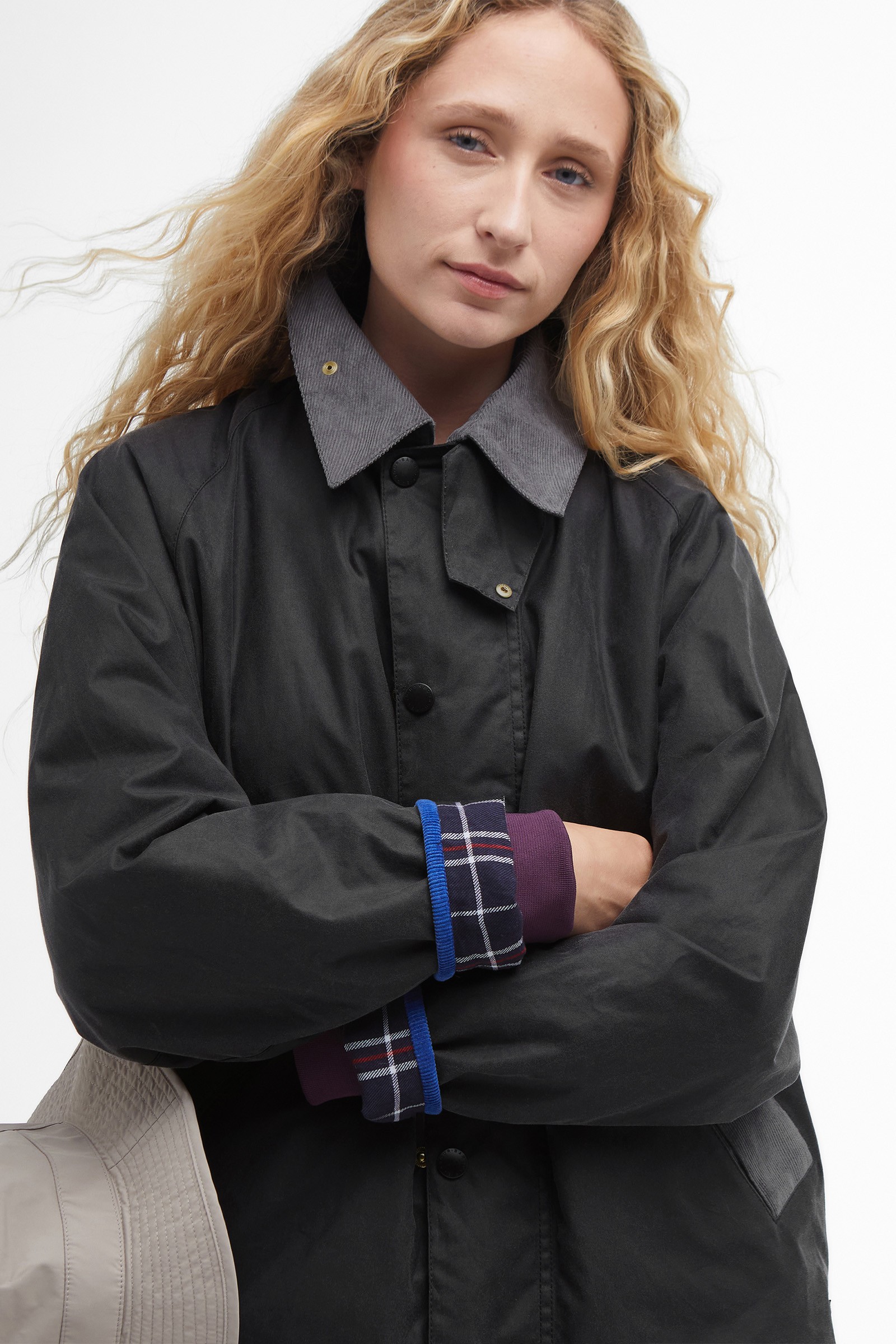 BARBOUR X FLOWER MOUNTAIN - Jacket - Dark grey