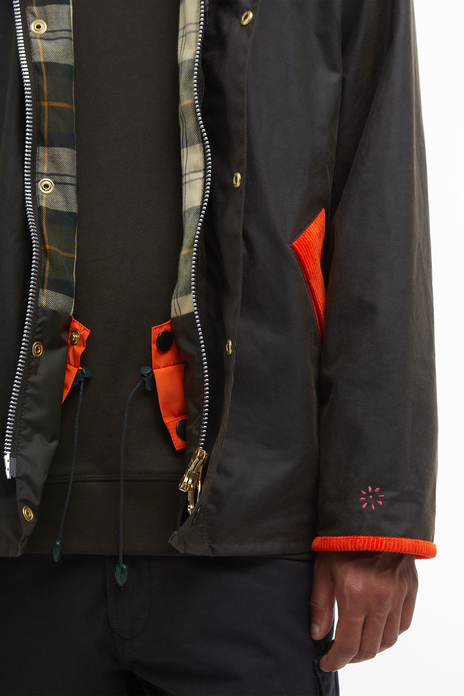BARBOUR X FLOWER MOUNTAIN - Jacket - Fuchsia