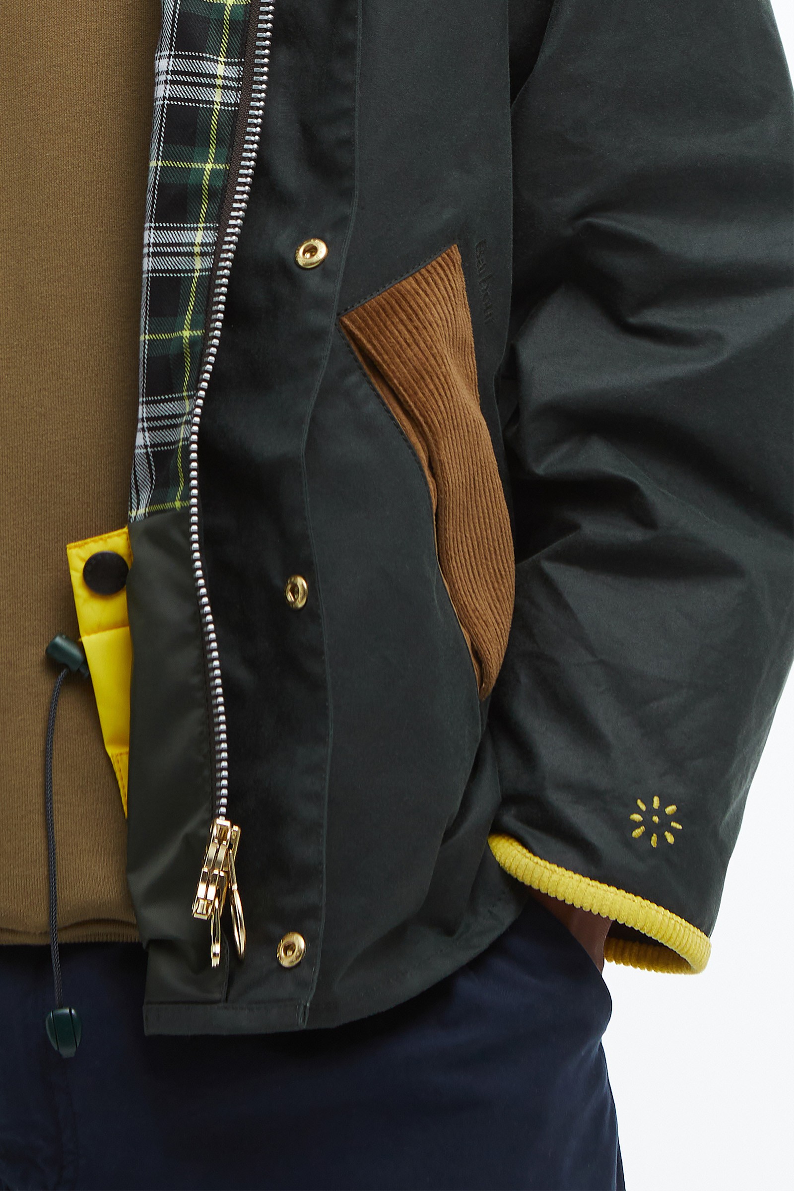 BARBOUR X FLOWER MOUNTAIN - Jacket - Yellow