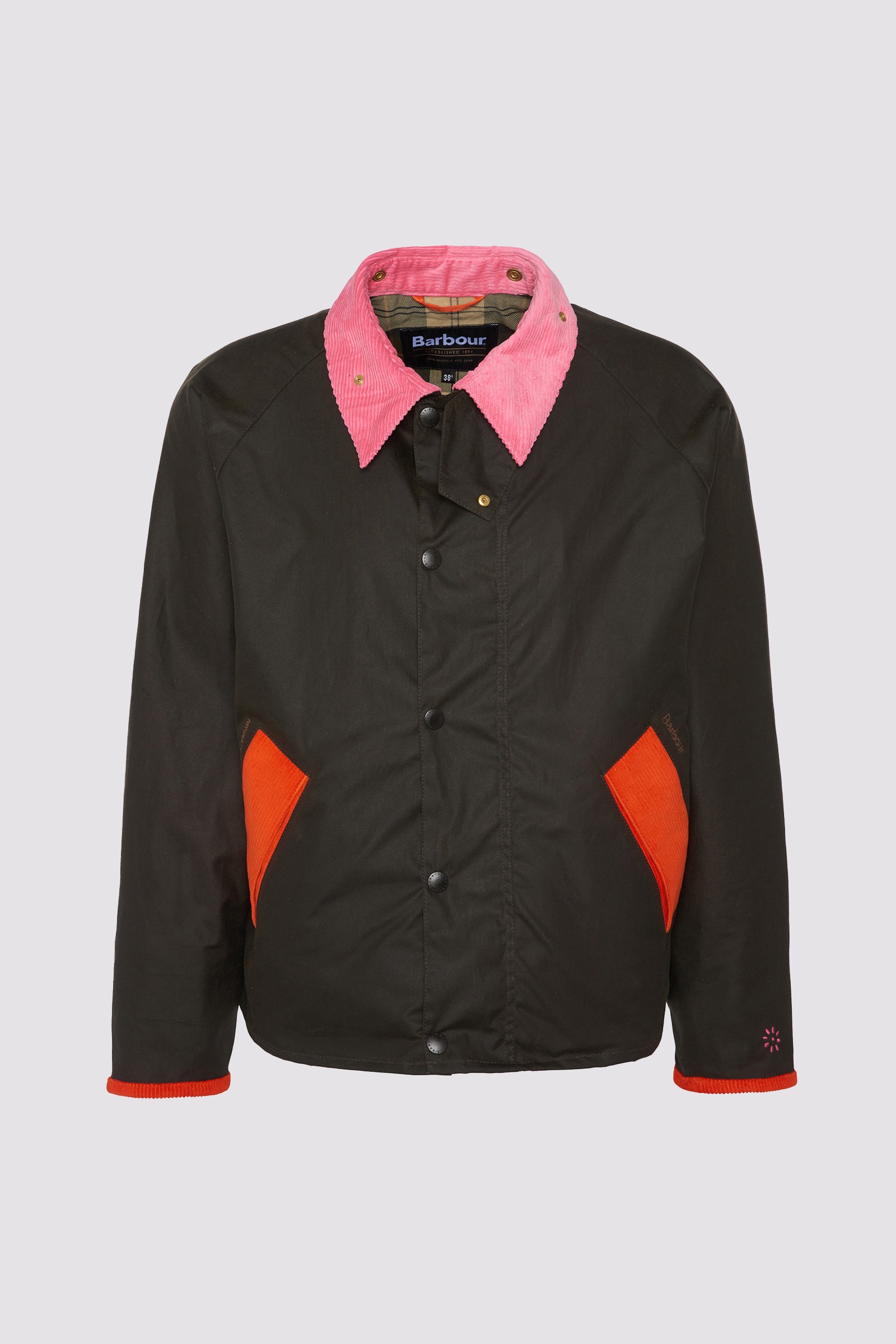BARBOUR X FLOWER MOUNTAIN - Jacket - Fuchsia