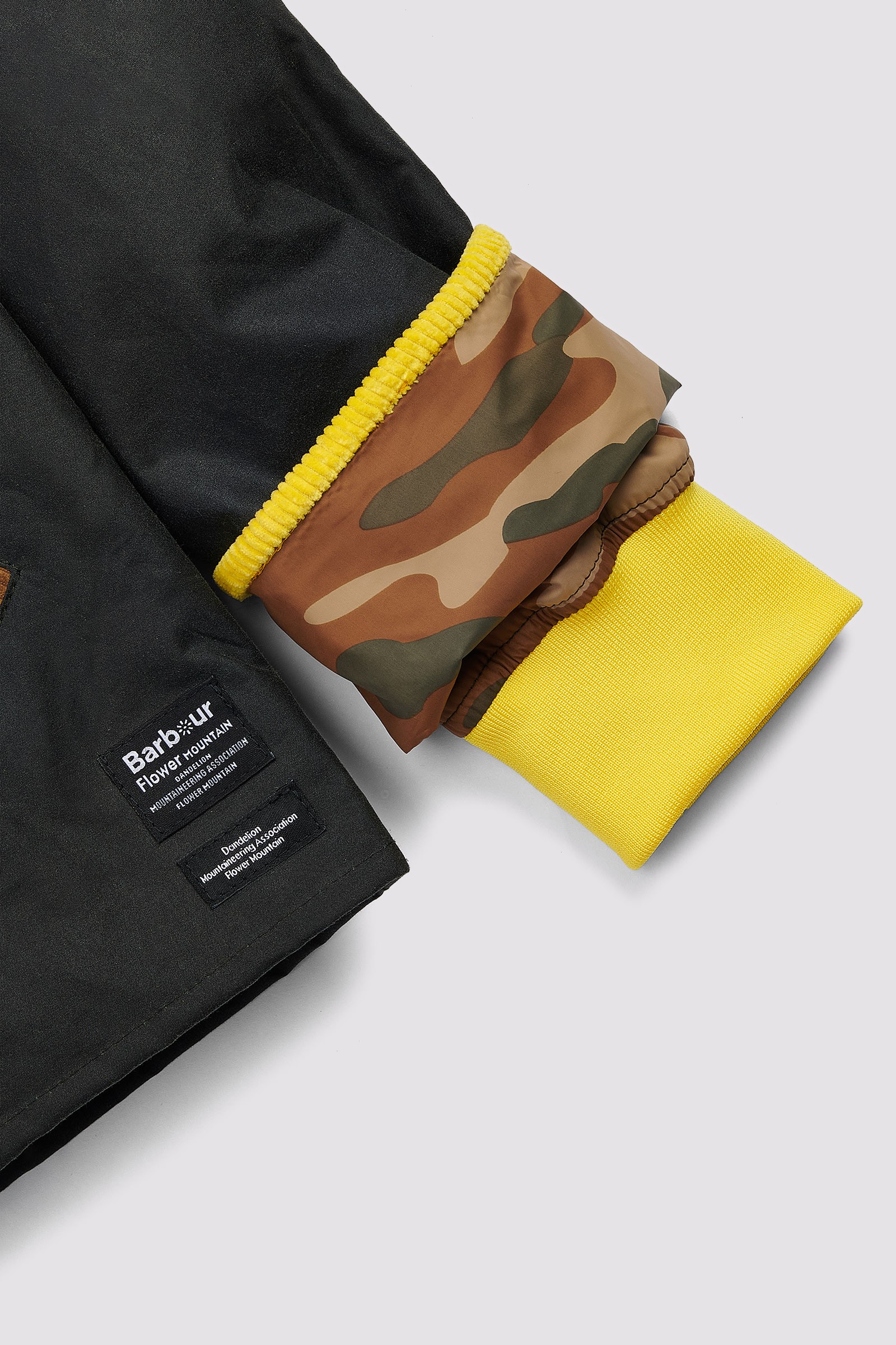 BARBOUR X FLOWER MOUNTAIN - Jacket - Yellow