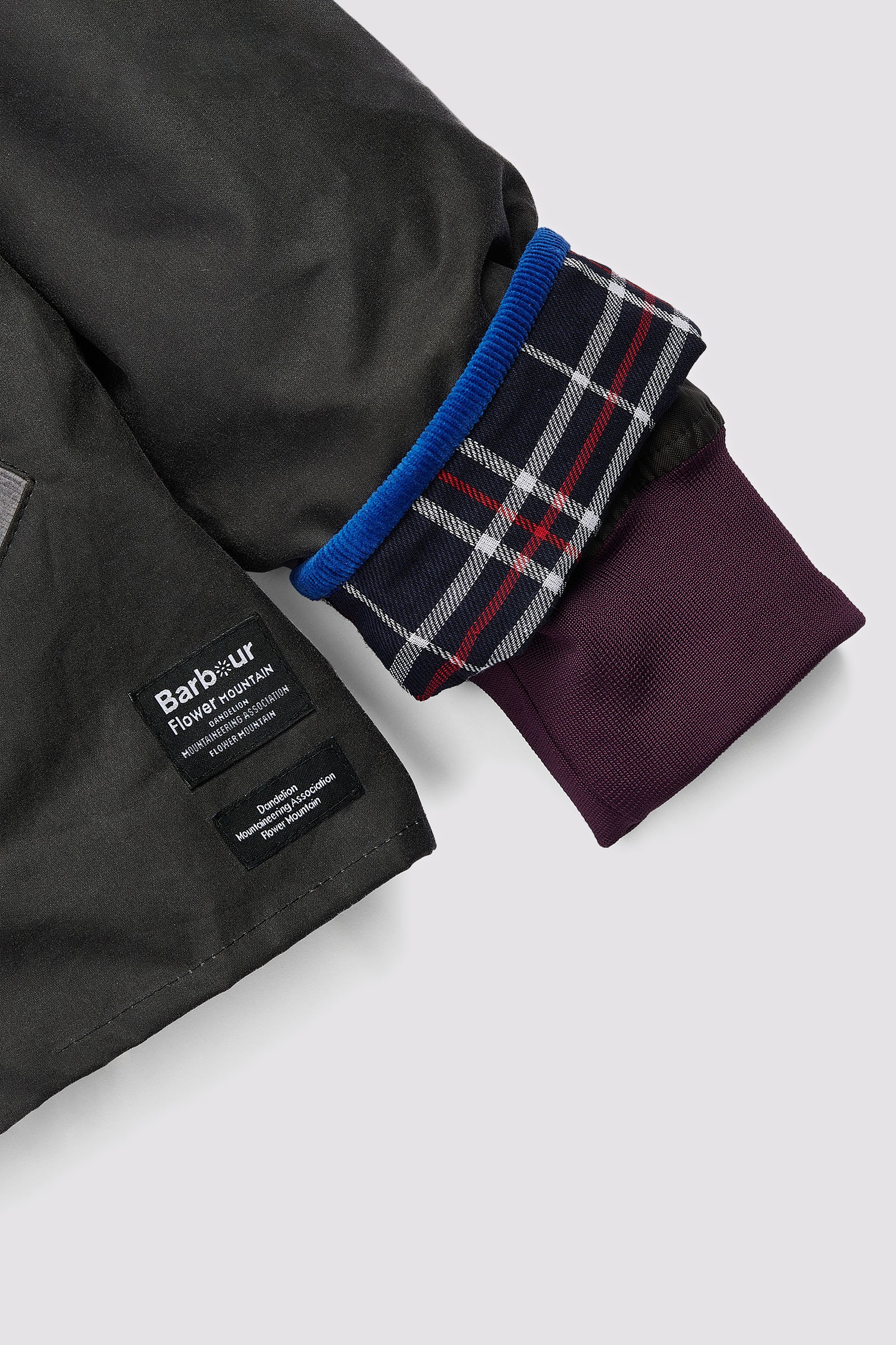 BARBOUR X FLOWER MOUNTAIN - Jacket - Dark grey