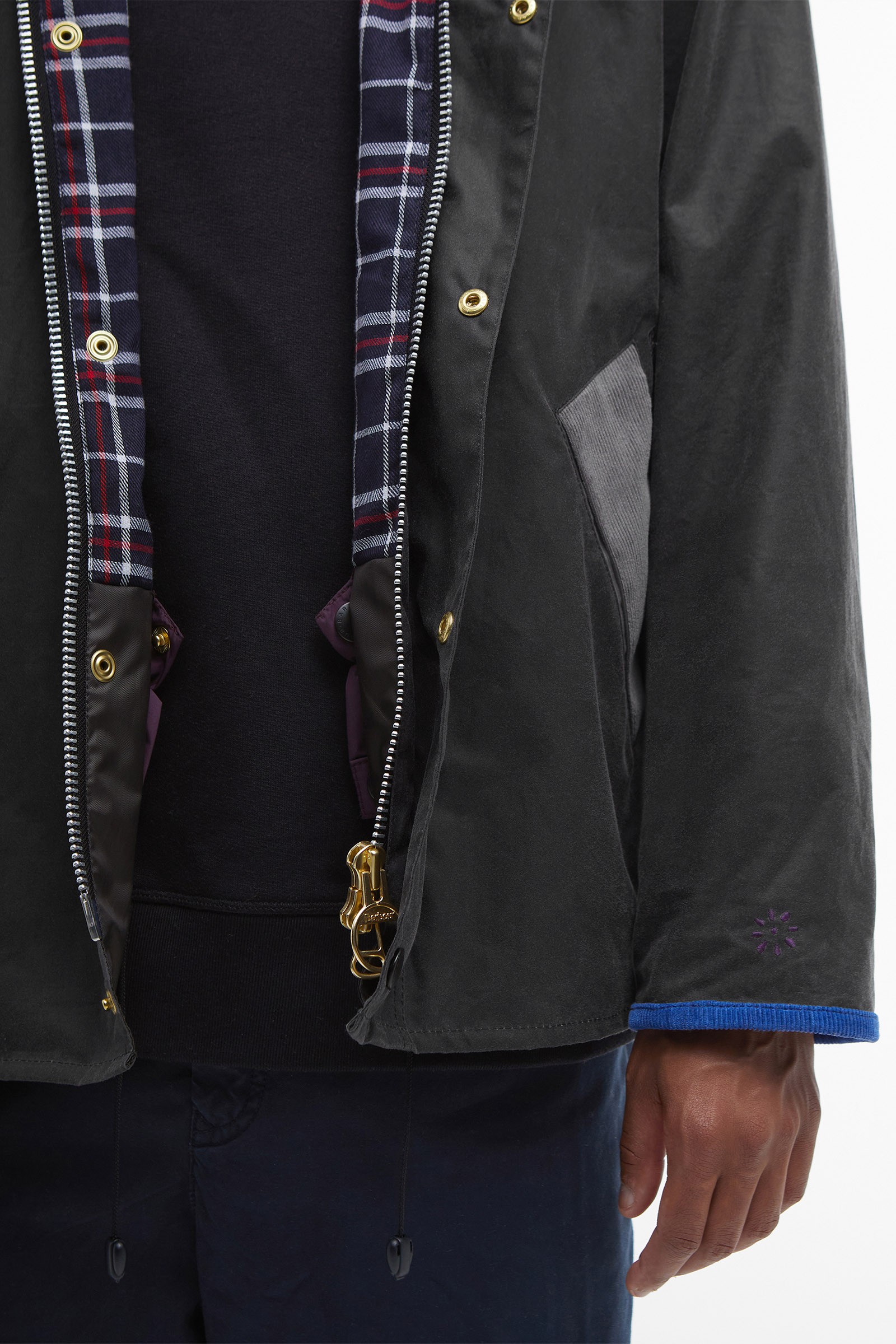 BARBOUR X FLOWER MOUNTAIN - Jacket - Dark grey