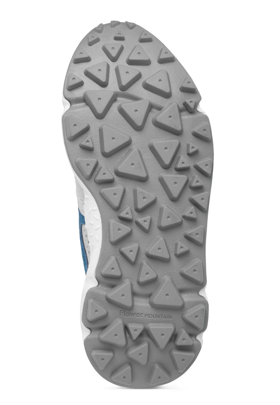 YAMANO 3 WOMAN Suede and technical fabric sneakers - Pink-Light blue