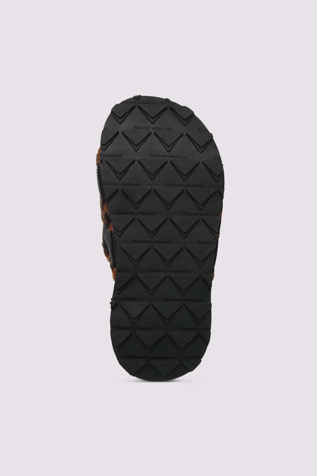 NIWA SLIPPER UNI Fabric slippers - Brown-Black