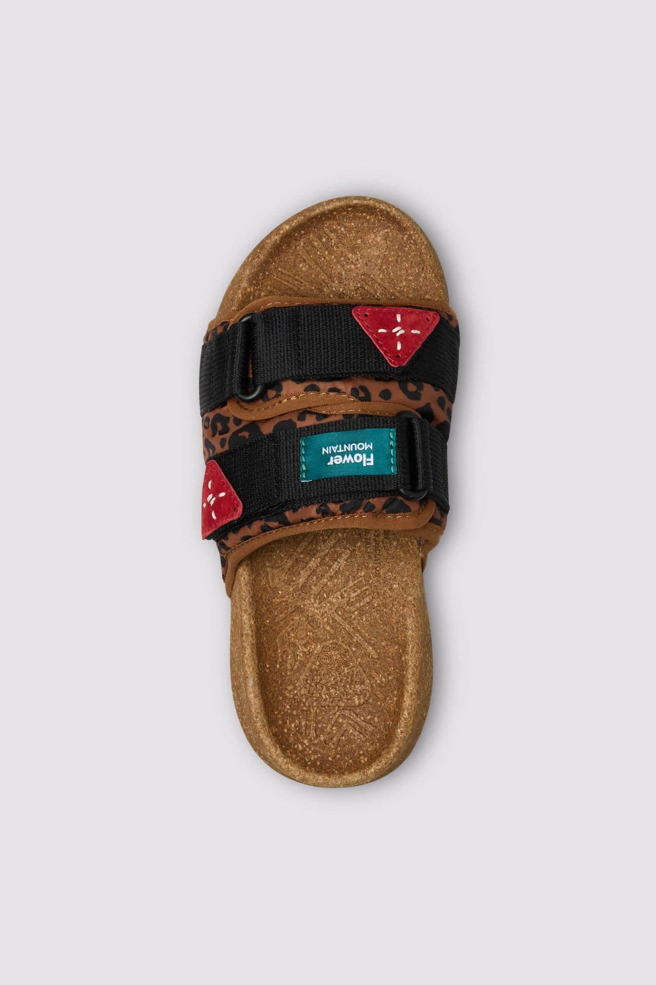 NIWA SLIPPER UNI Fabric slippers - Brown-Black