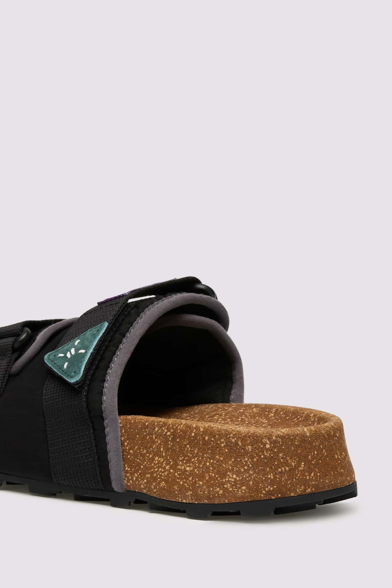 NIWA SLIPPER UNI Fabric slippers - Black-Grey