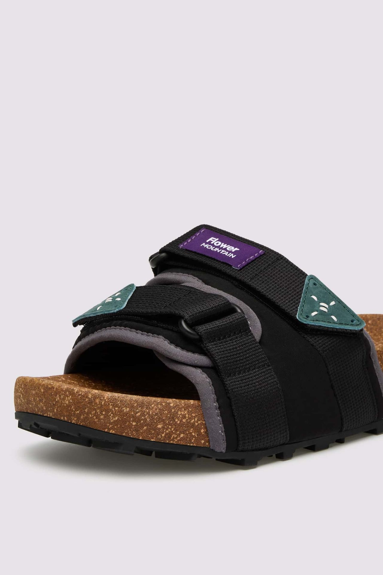 NIWA SLIPPER UNI Fabric slippers - Black-Grey