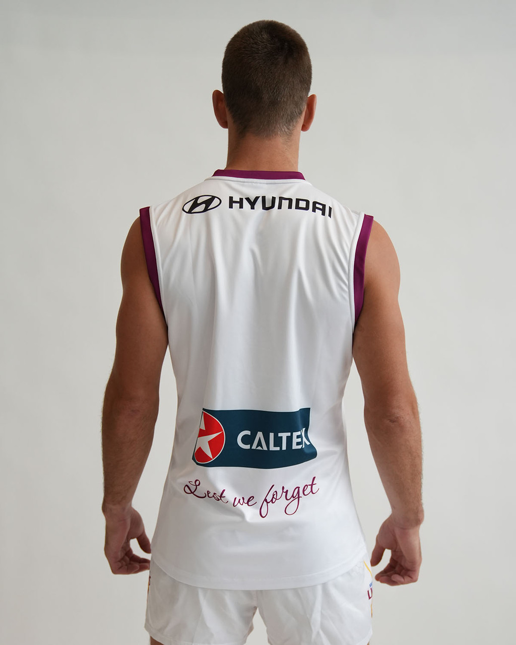 AFL Brisbane Lions 2024 ANZAC Guernsey engrugby
