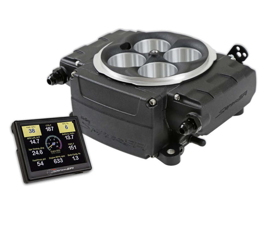 Holley Sniper 2 EFI - Self-Tuning Kit - Black 550-511-3XX