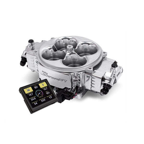 Holley Sniper 4500 EFI - Self-Tuning Kit - Power Adder - Chrome