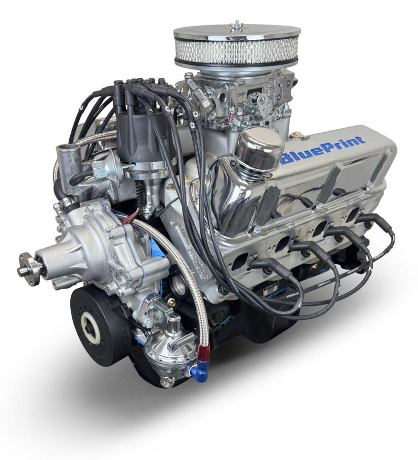 Ford Small Block Compatible 302 c.i. Engine - 361 Horsepower - Deluxe Dressed - Rear Sump - Carbureted