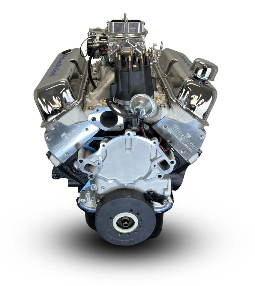 Ford Small Block Compatible 347 c.i. Engine - 415 Horsepower - Base Dressed - Rear Sump - Carbureted