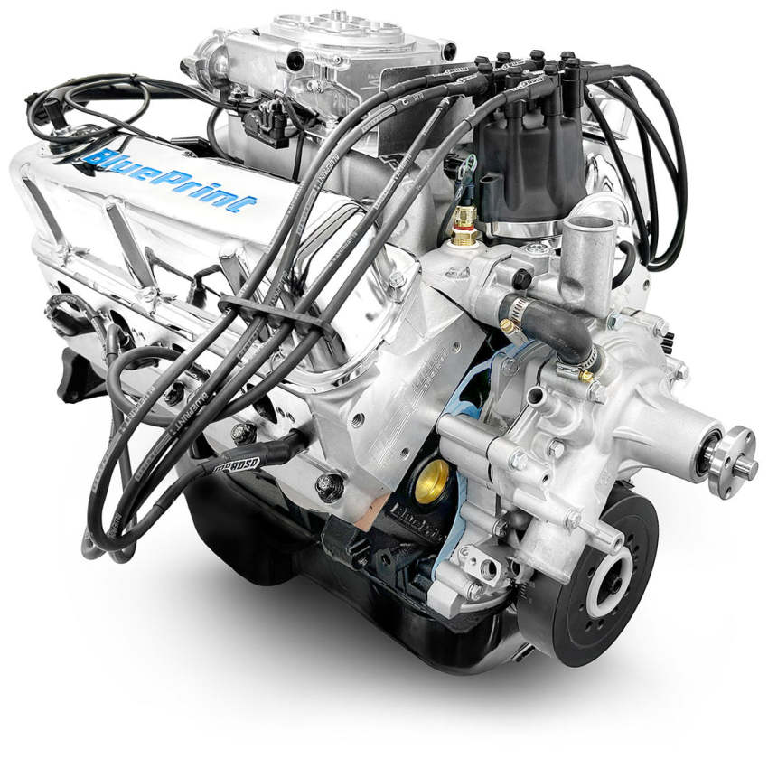 Ford Small Block Compatible 347 c.i. Engine - 415 Horsepower - Deluxe Dressed - Rear Sump - Fuel Injected