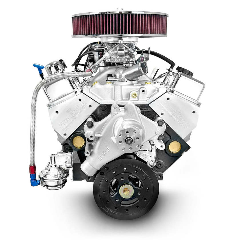 GM Small Block Compatible 350 c.i. Engine - 341 Horsepower - Deluxe Dressed - Carbureted