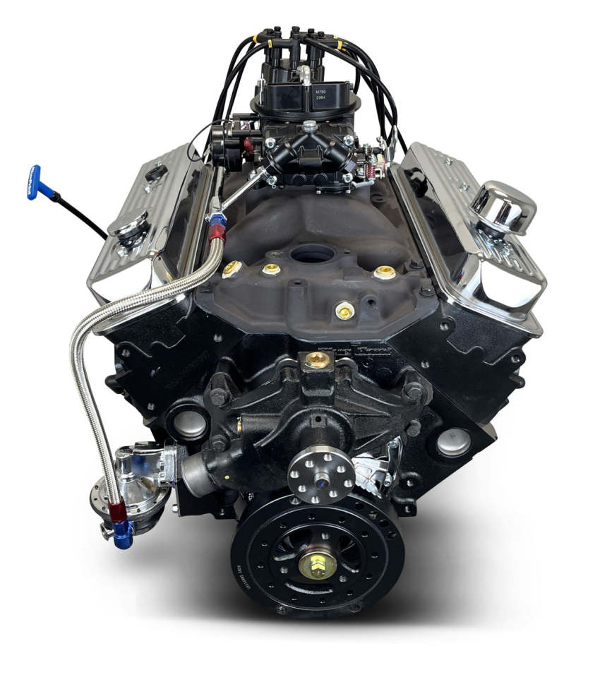 GM Marine Small Block Compatible 383 c.i. Engine - 405 Horsepower - Base Dressed - Carbureted
