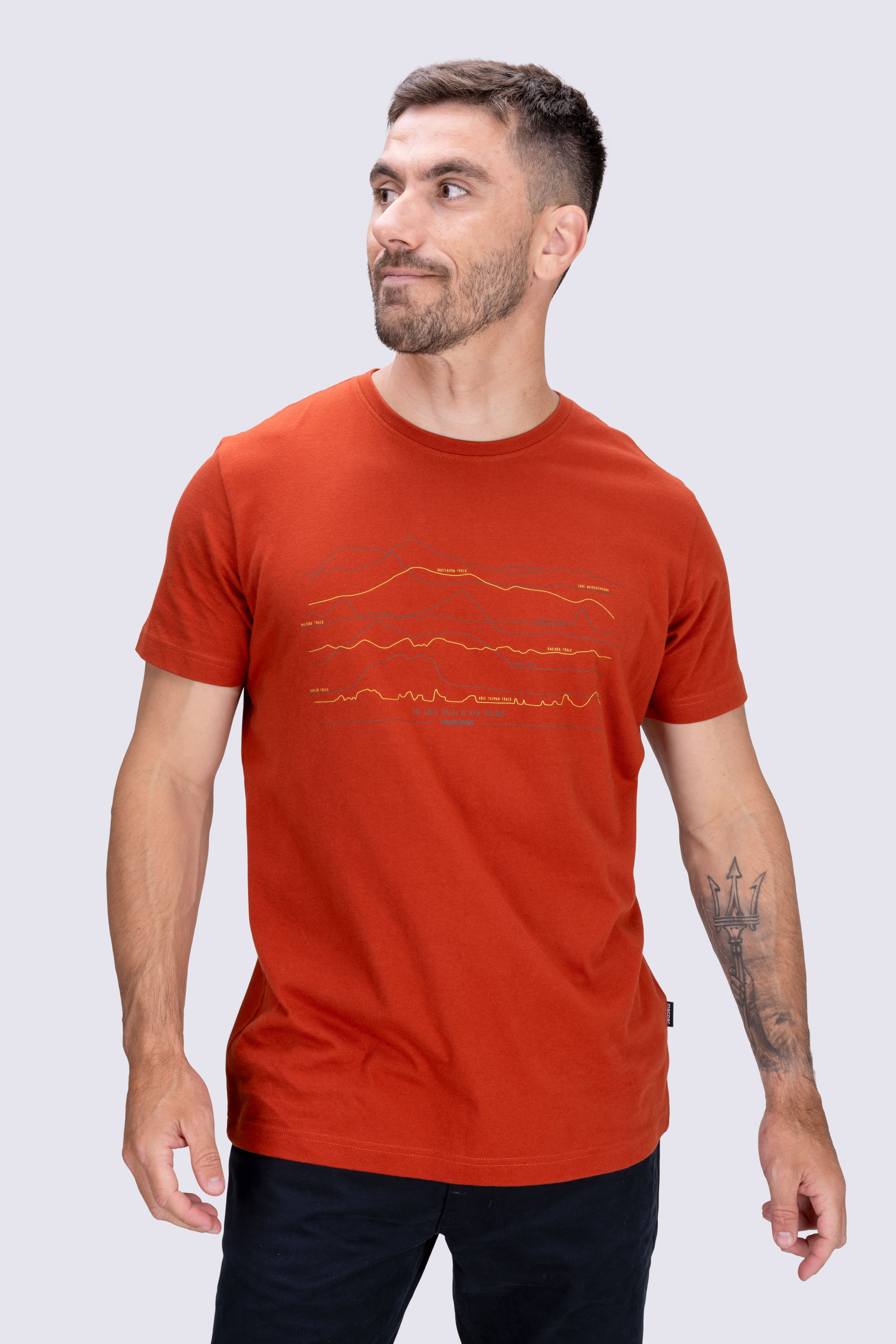 Macpac Men's Fairtrade Organic Cotton Short Sleeve T-Shirt