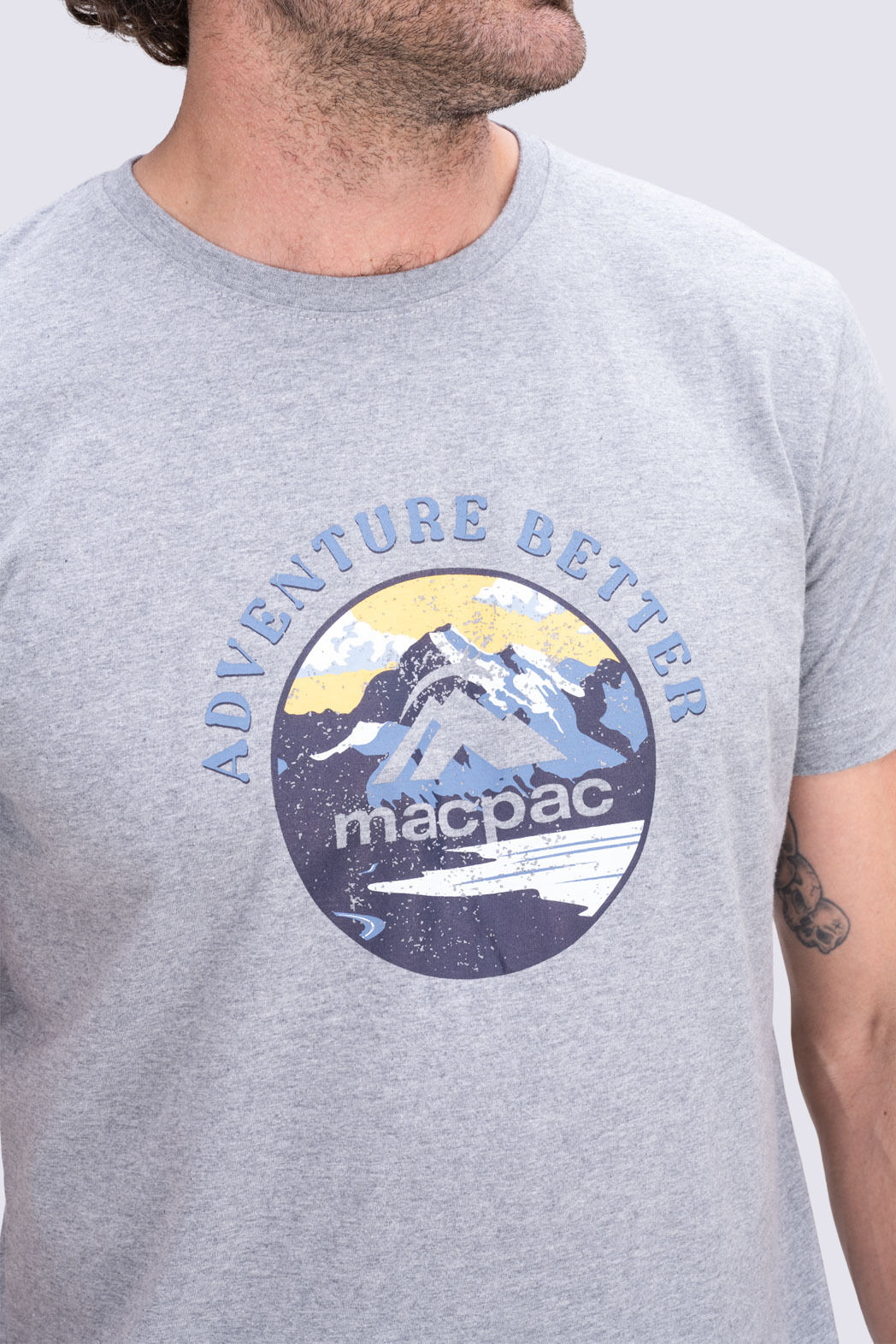 Macpac Men's Fairtrade Organic Cotton Short Sleeve T-Shirt