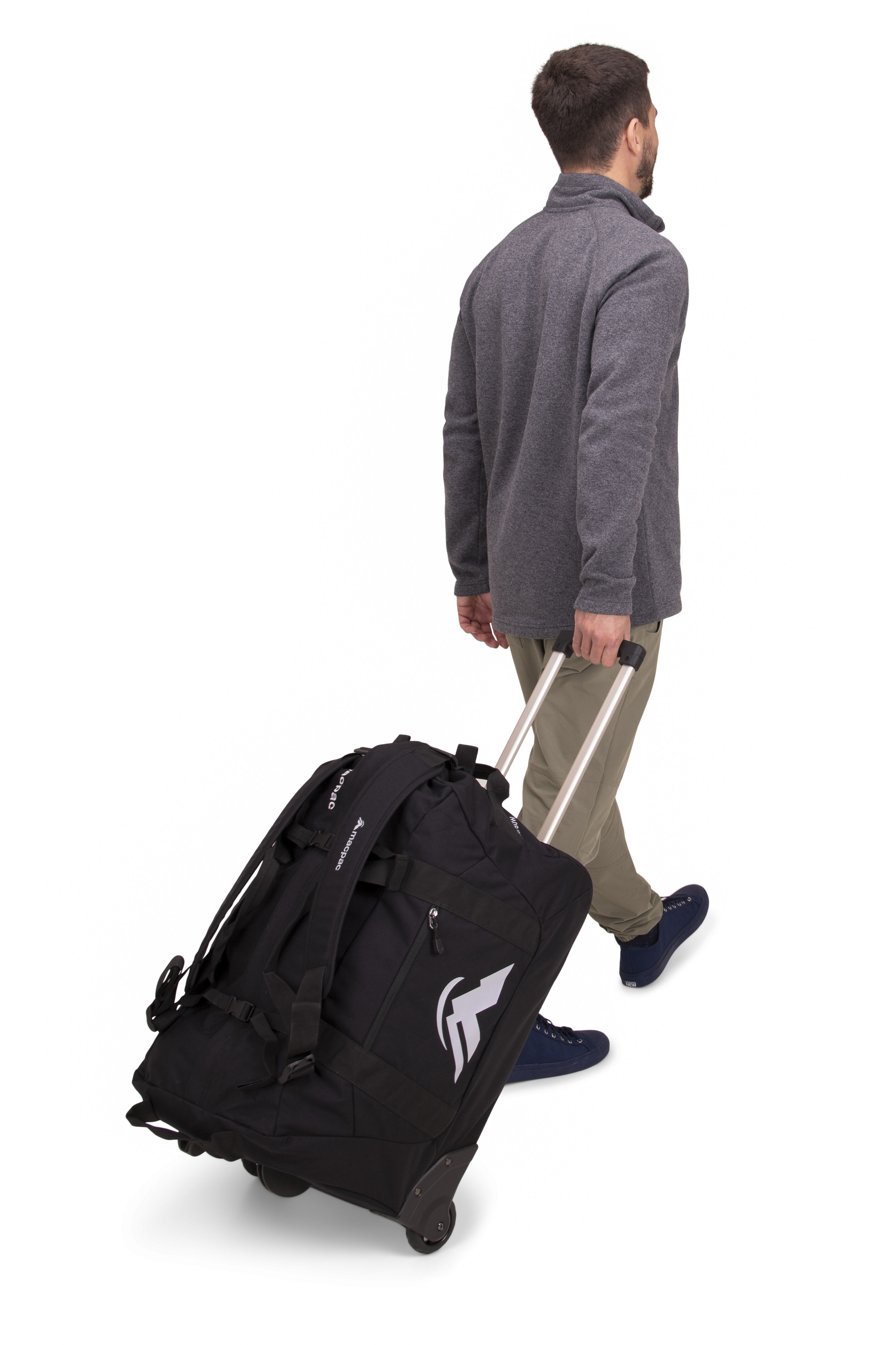 Macpac 80L Wheeled Duffel Bag