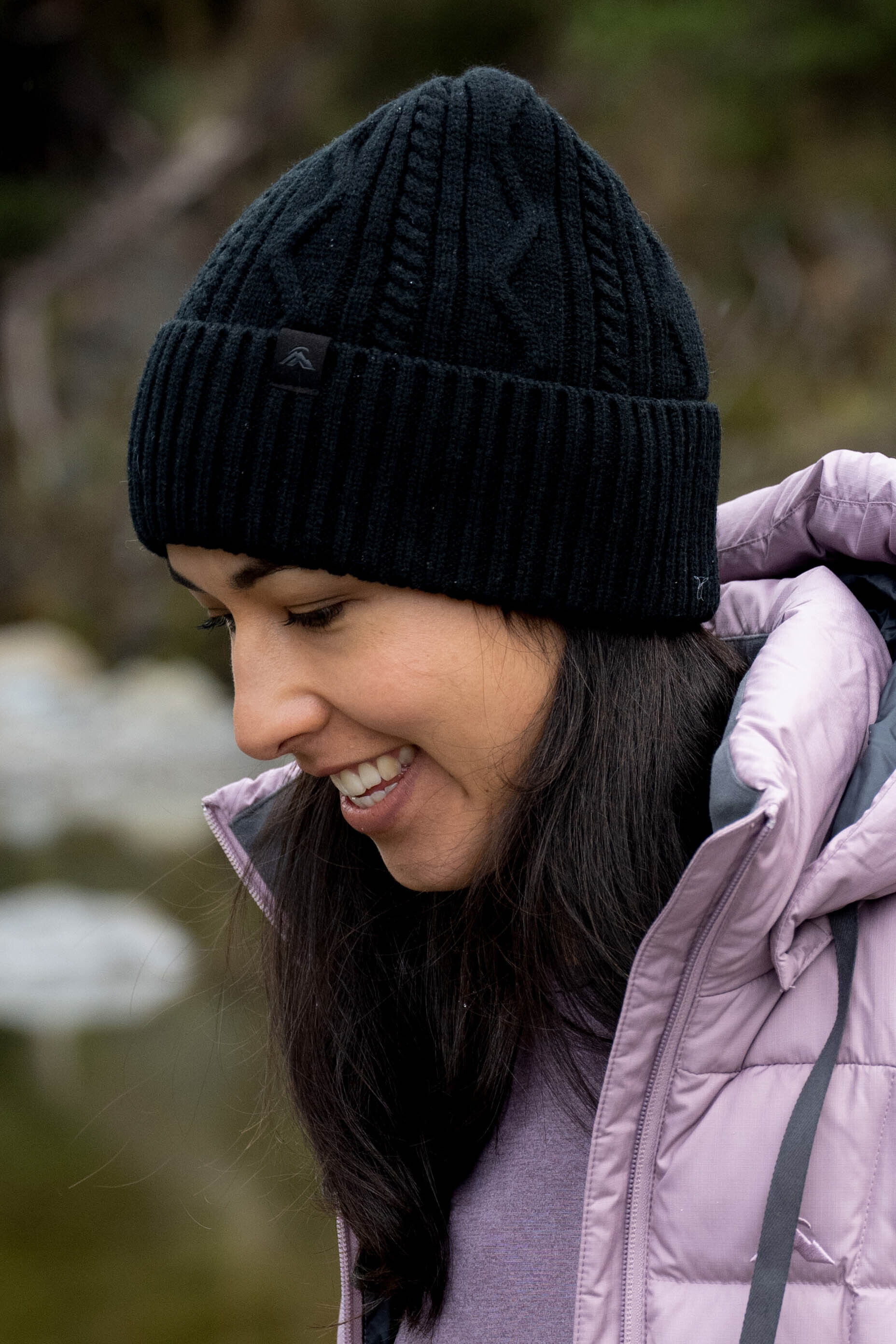 Macpac Cable Knit Merino Blend Beanie