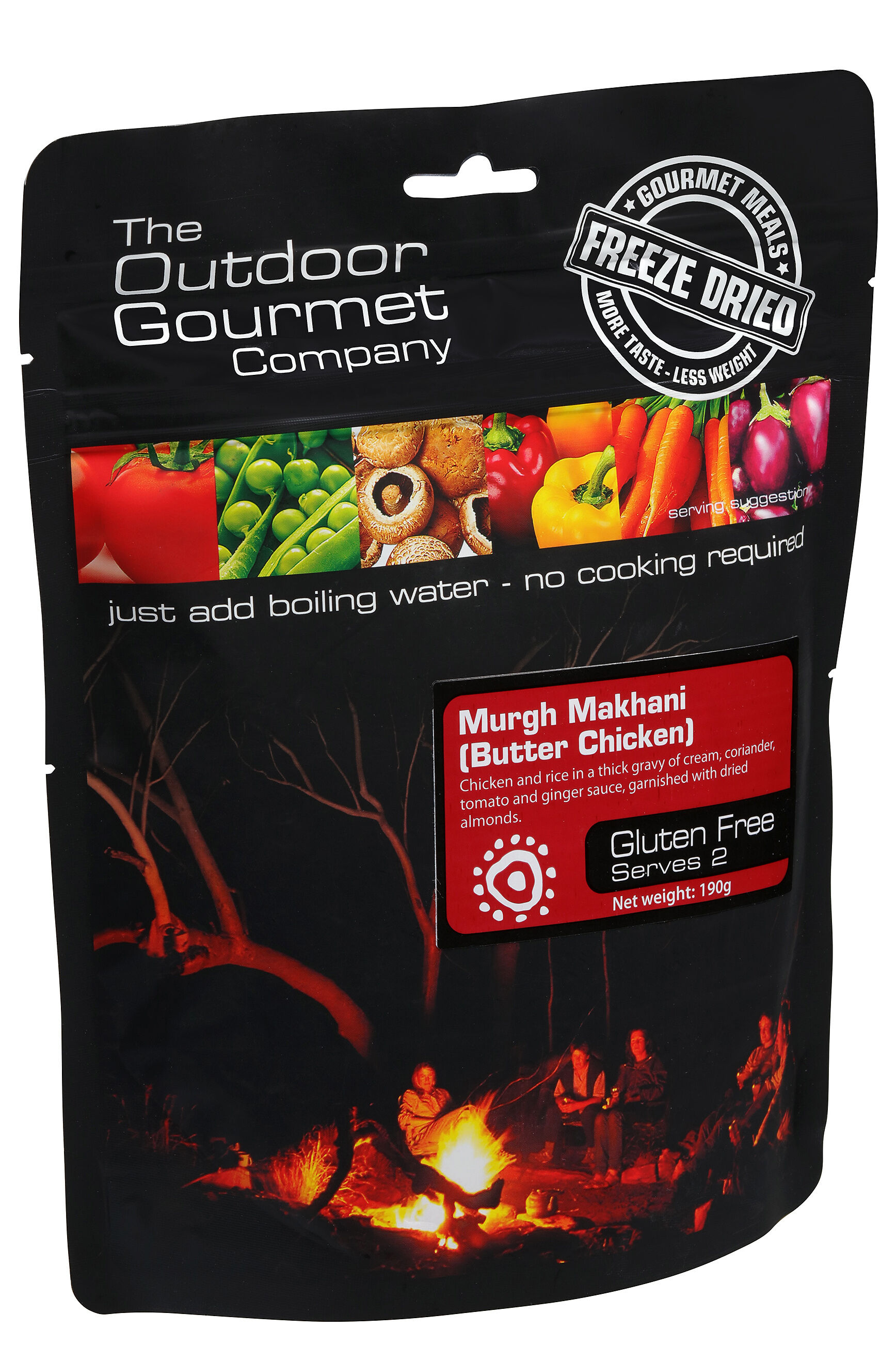 The Outdoor Gourmet Company Butter Chicken —190 g