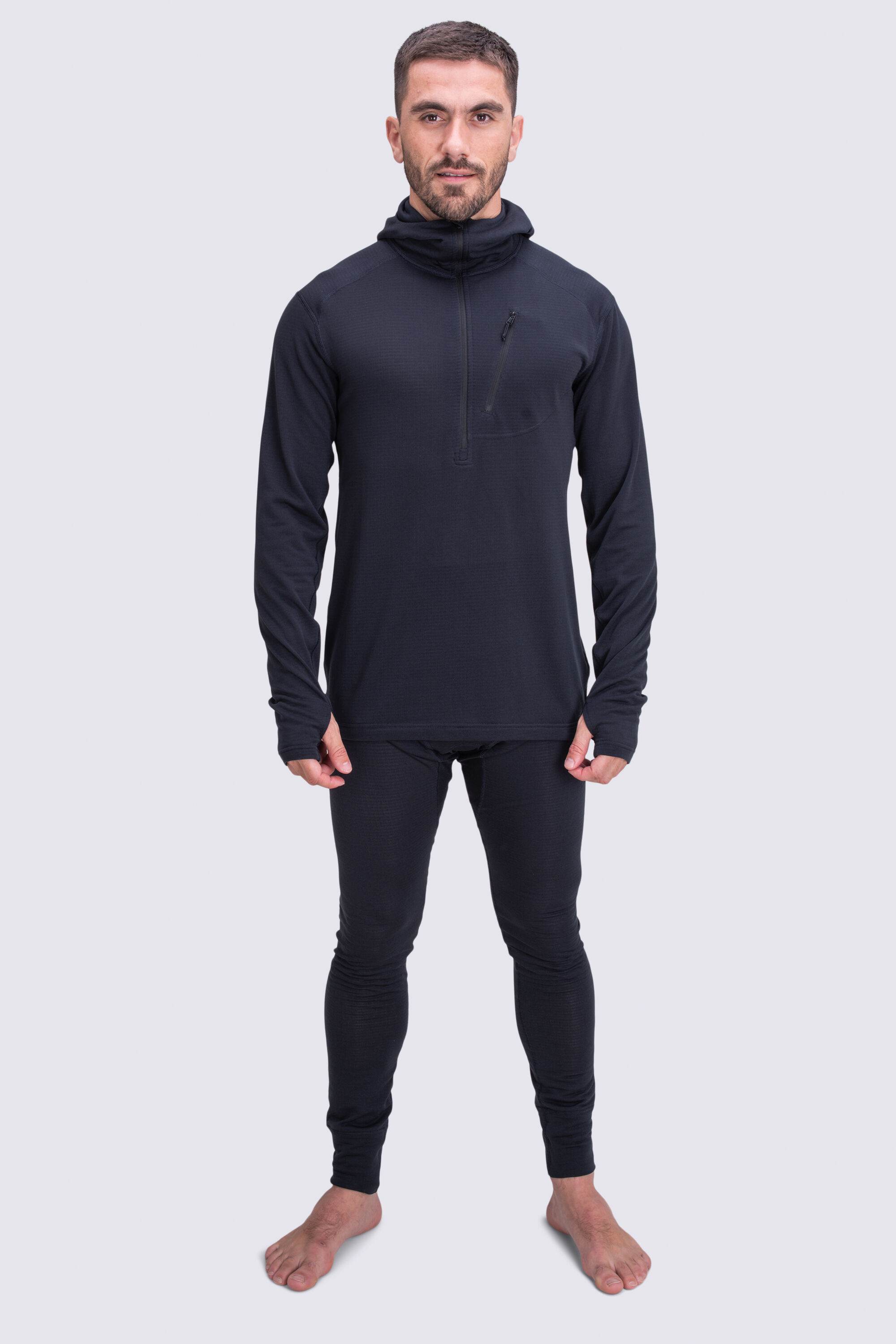 Macpac Men's Prothermal Hooded Fleece Top