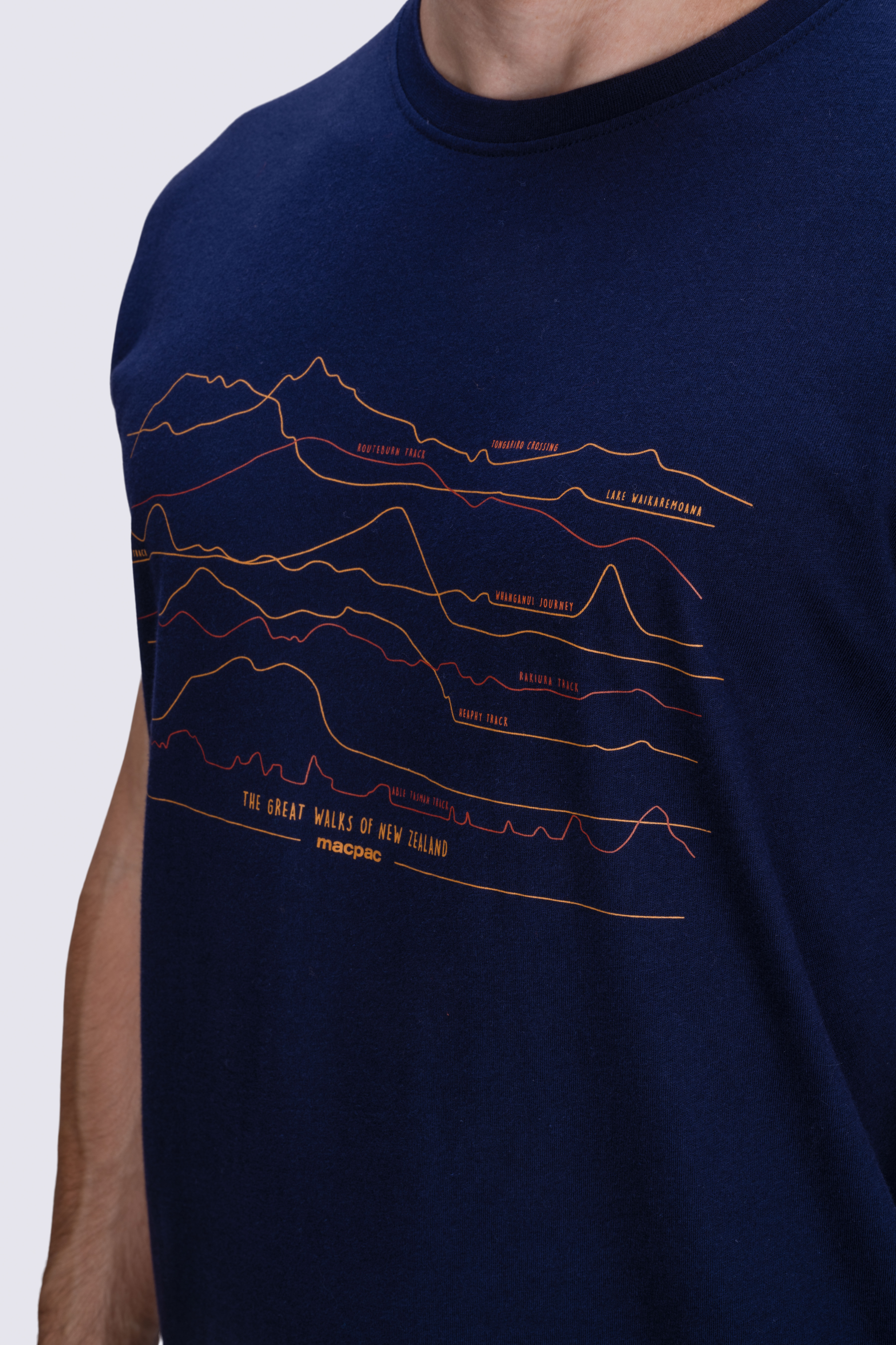 Macpac Men's Fairtrade Organic Cotton Short Sleeve T-Shirt