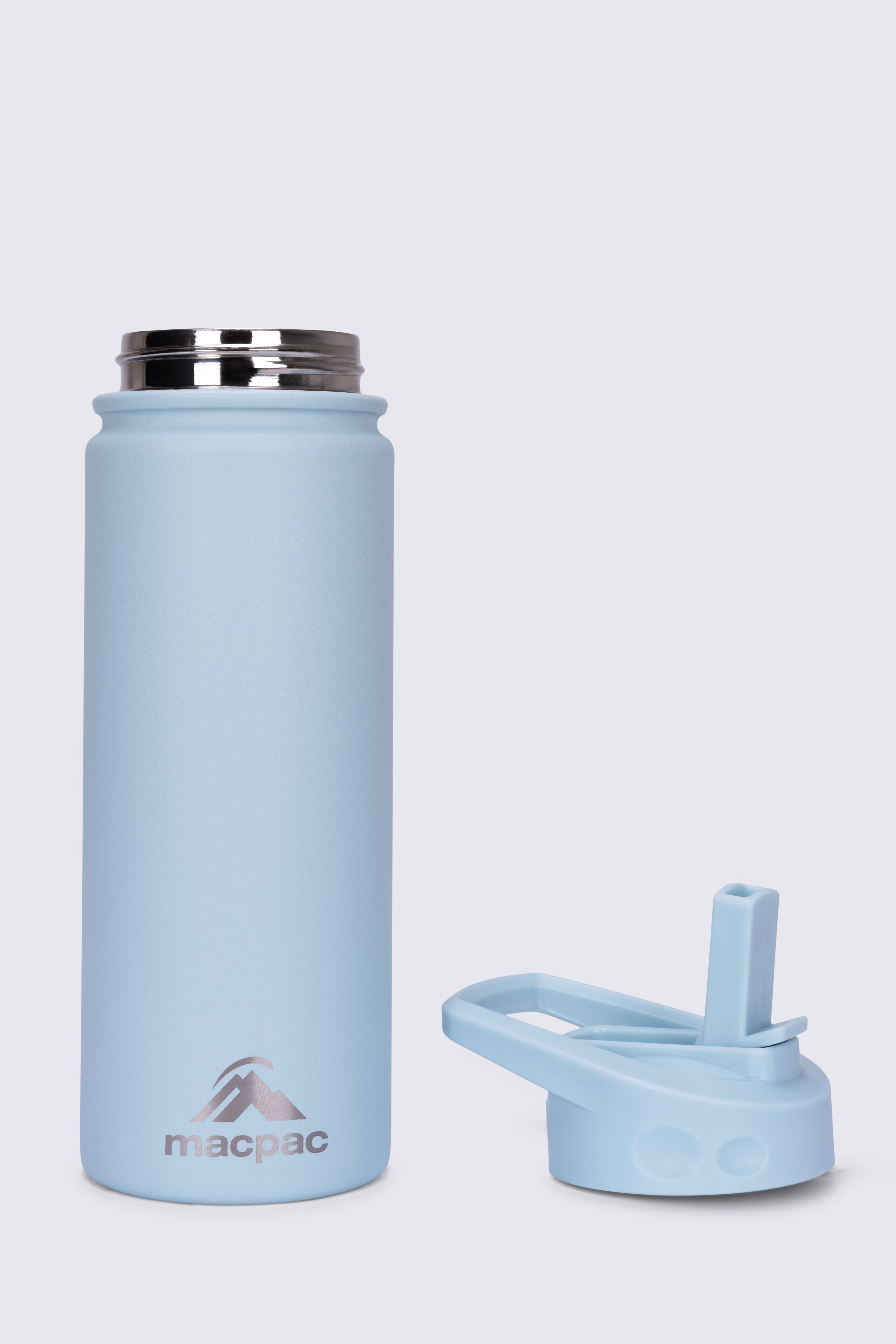 Macpac Insulated Wide Mouth Bottle with Straw Lid — 530ml
