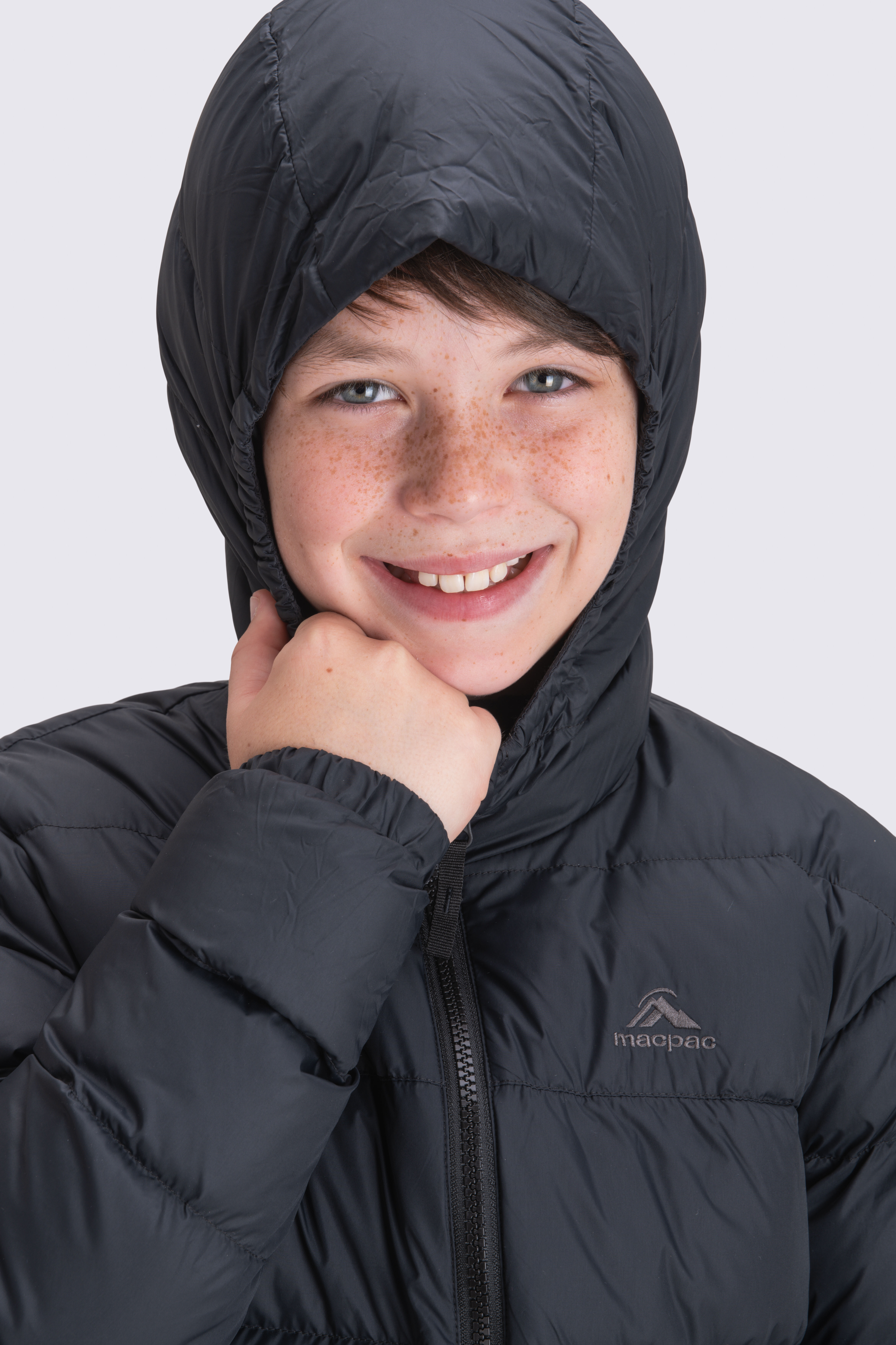 Macpac Kids' Halo Hooded Down Jacket