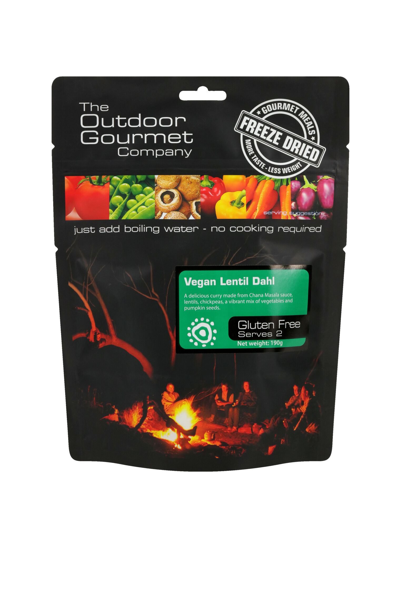 The Outdoor Gourmet Company Vegan Lentil Dahl —190 g
