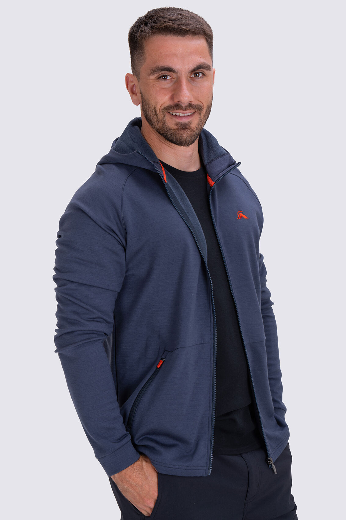 Macpac Men's Craigieburn Hooded Merino Blend Jacket