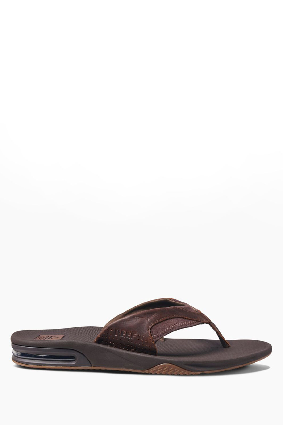 REEF® Fanning Leather Men's Thongs