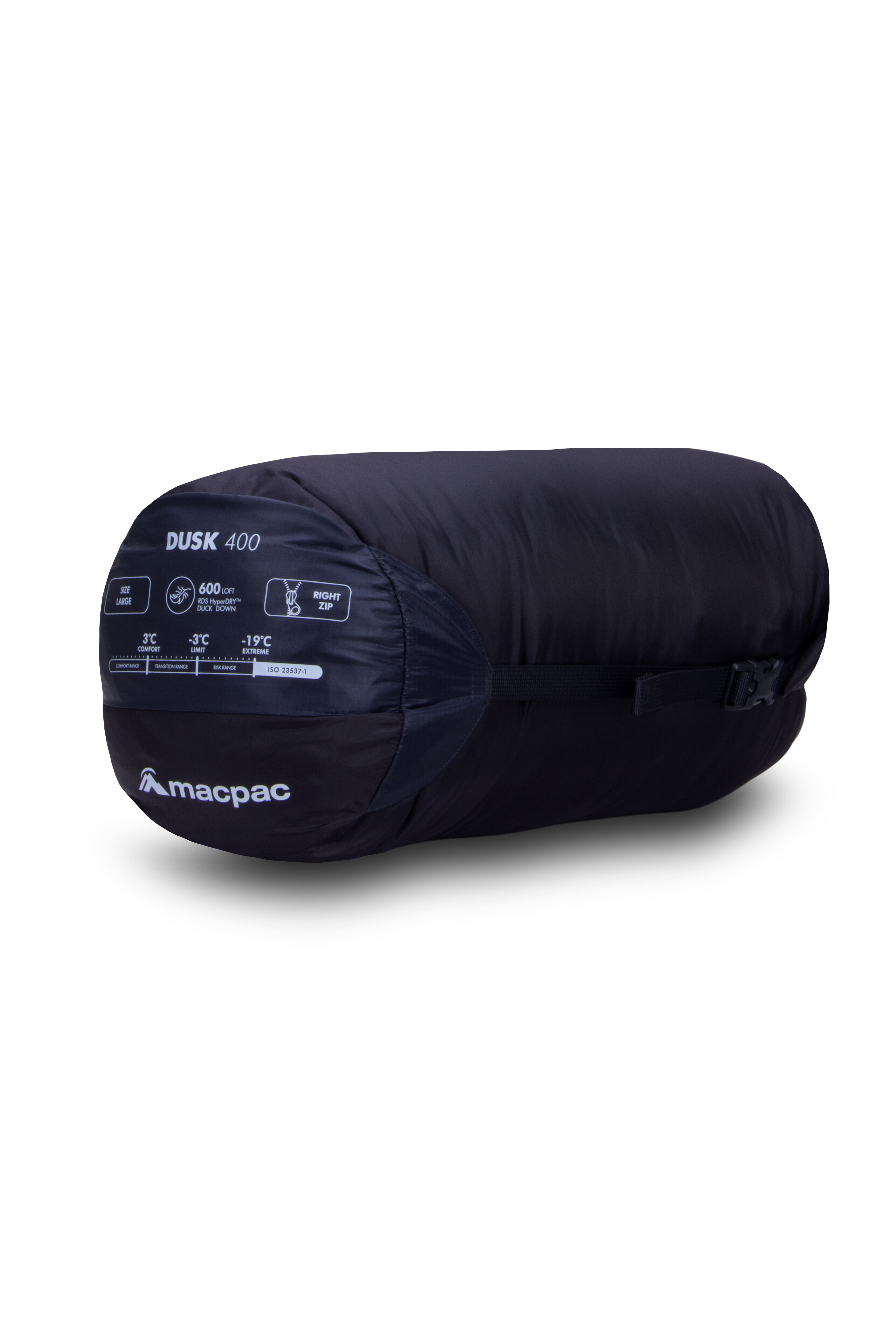 Macpac Large Dusk 400 Down Sleeping Bag (-3°C)