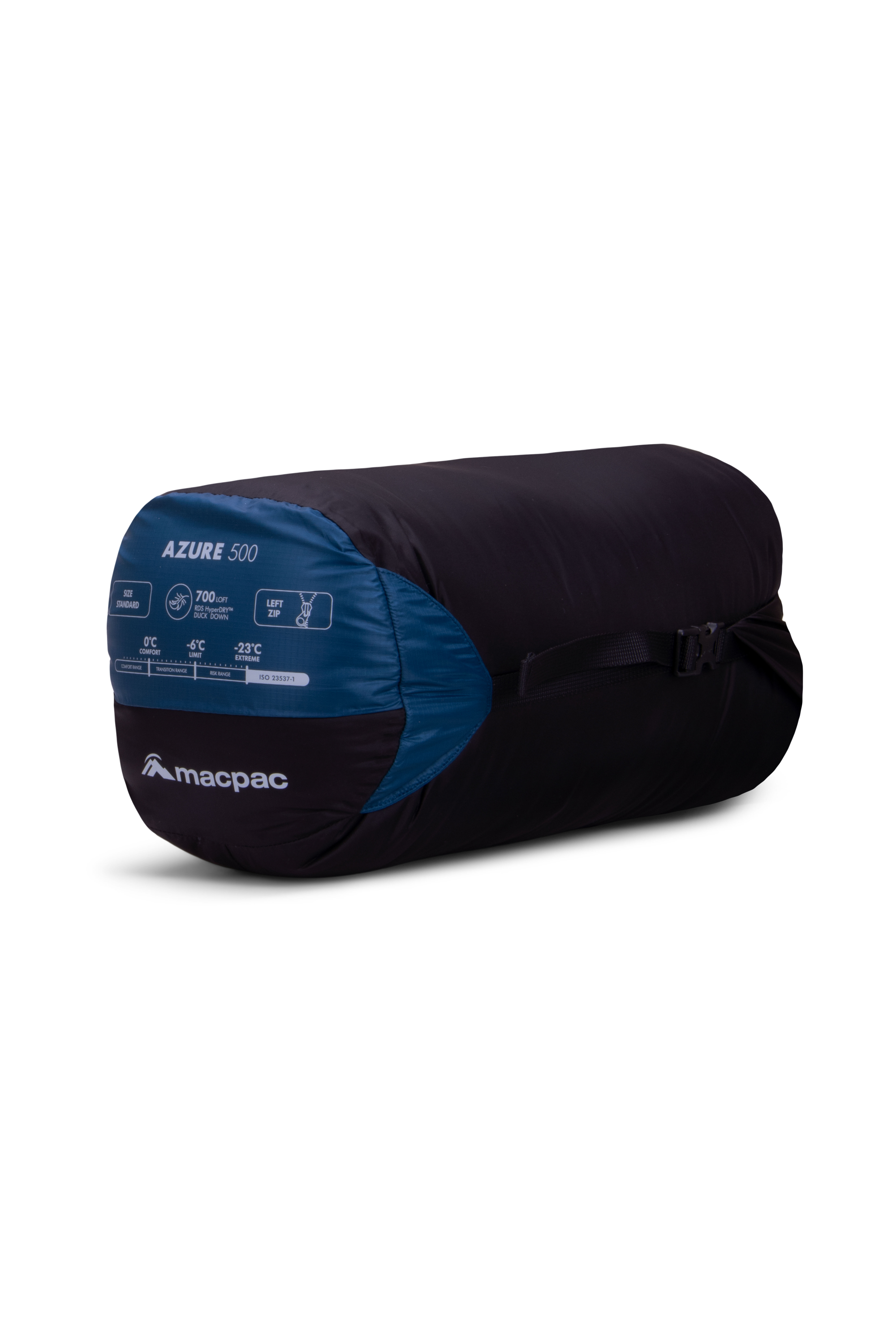 Macpac Standard Azure 500 Down Sleeping Bag (-6°C)