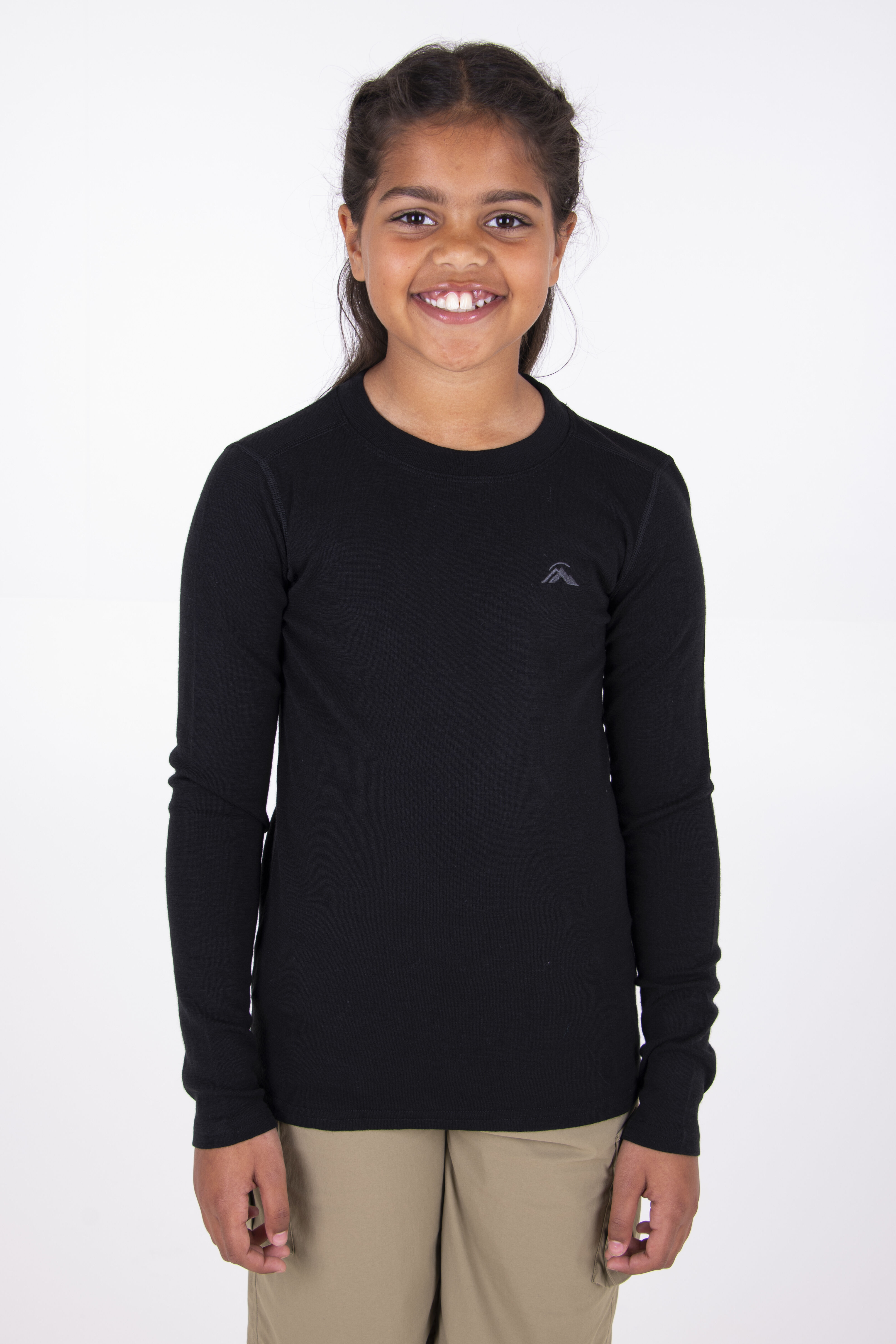 Macpac Kids' 220 Merino Long Sleeve Top
