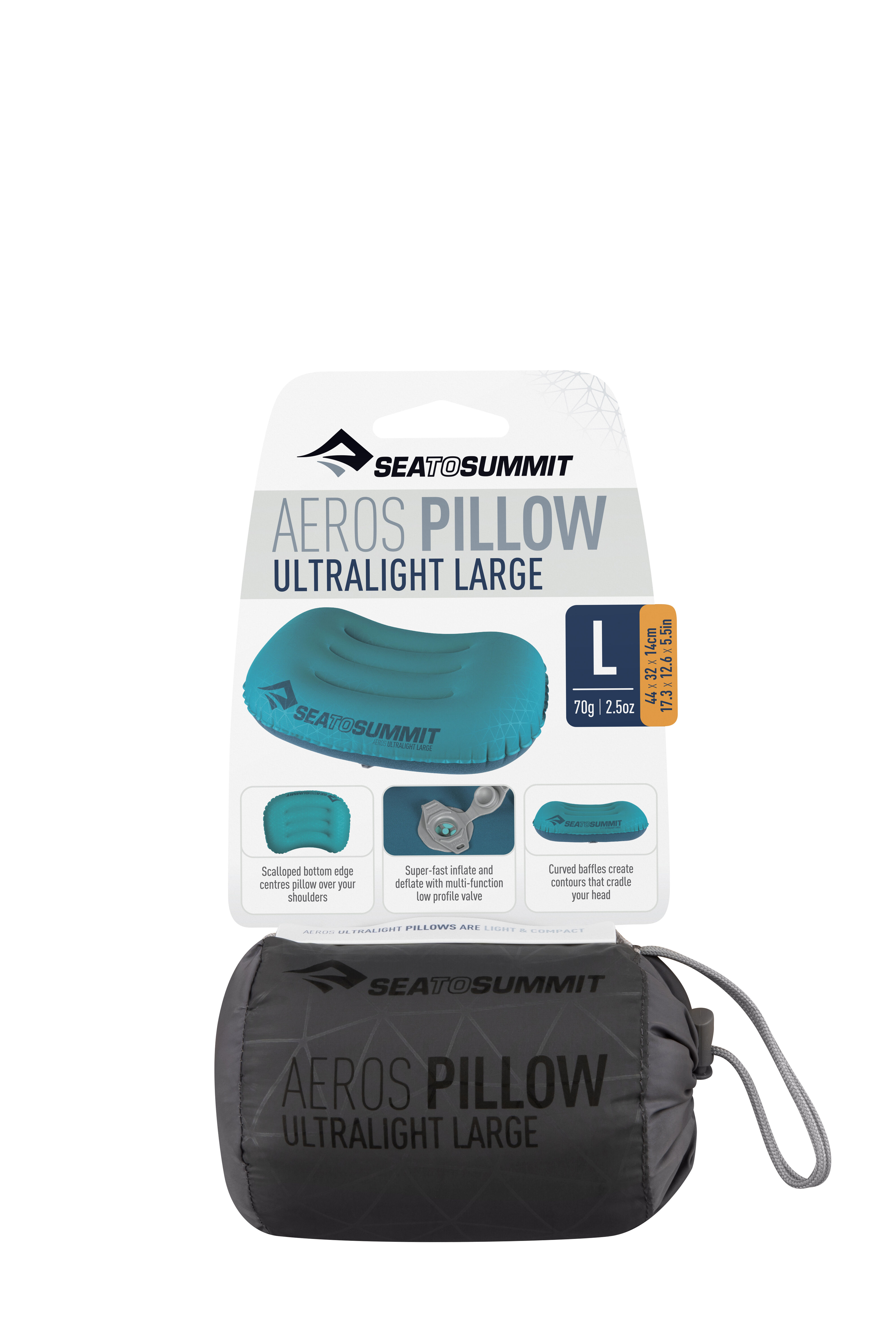 Sea to Summit Aeros Ultralight Pillow — Large